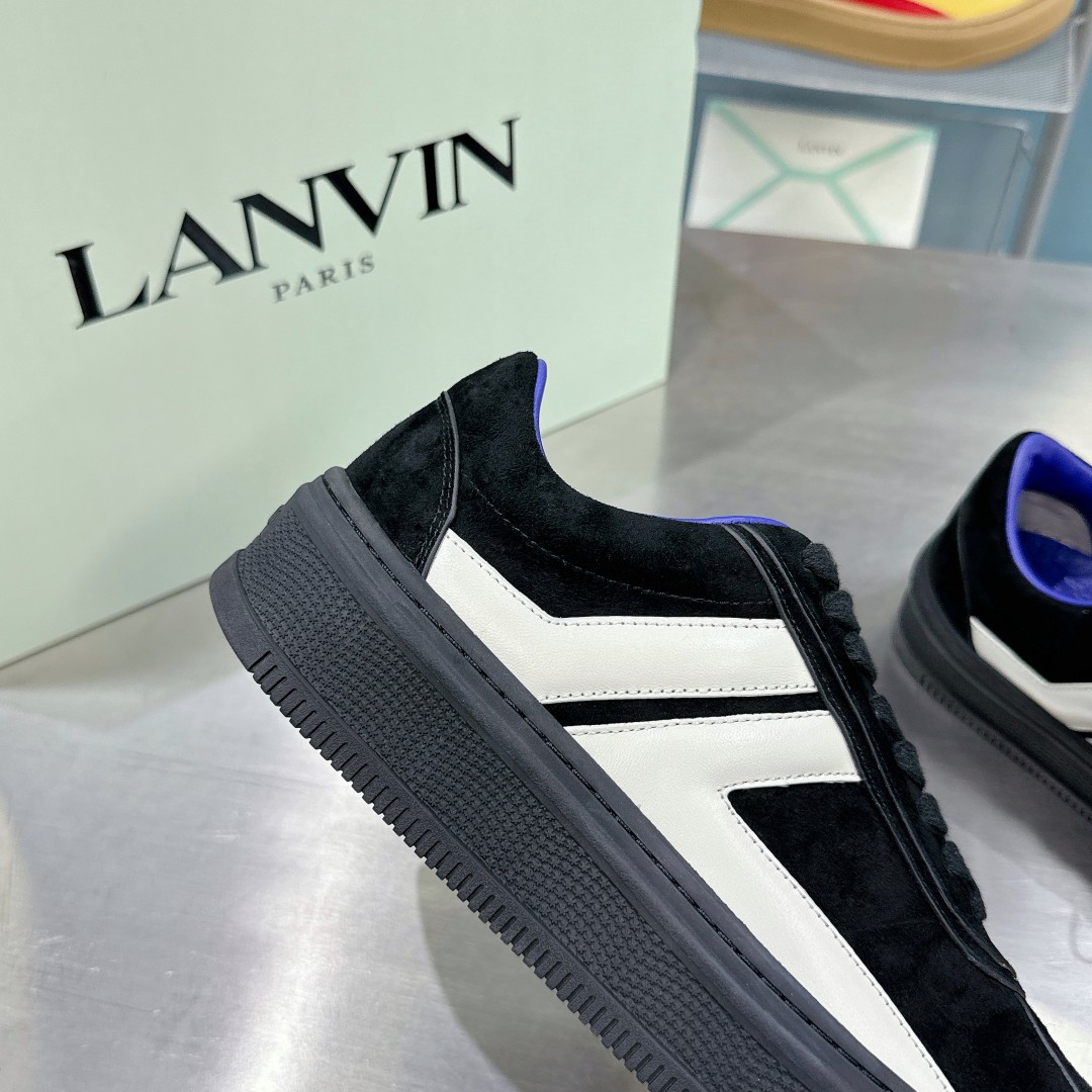 Lanvin x Future Cash Suede Sneakers - PerfectKickZ