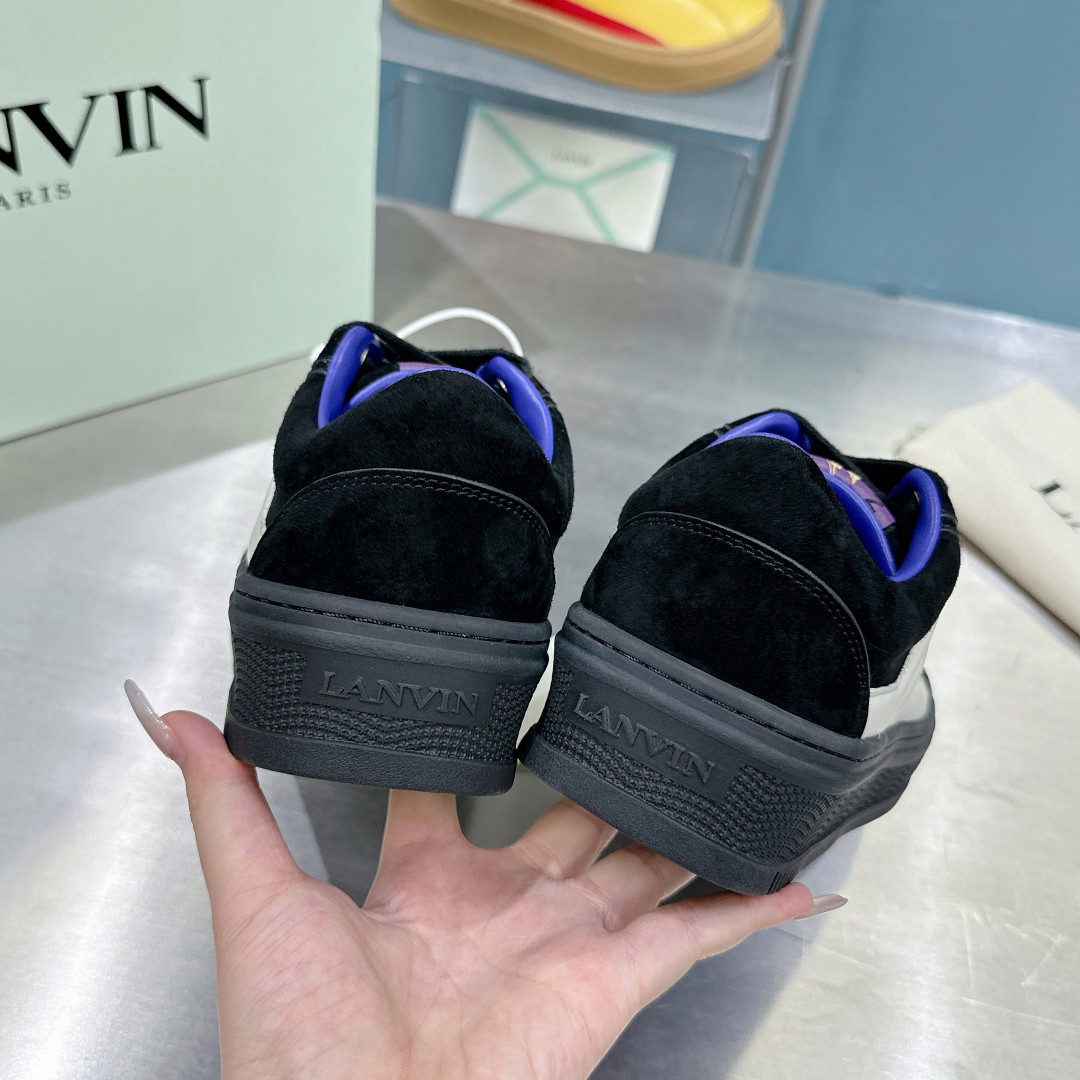 Lanvin x Future Cash Suede Sneakers - PerfectKickZ