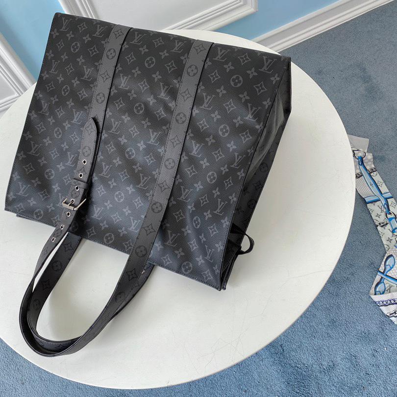 Louis Vuitton 2020 Monogram Eclipse Reverse New Cabas Zippe GM  M45379 - PerfectKickZ