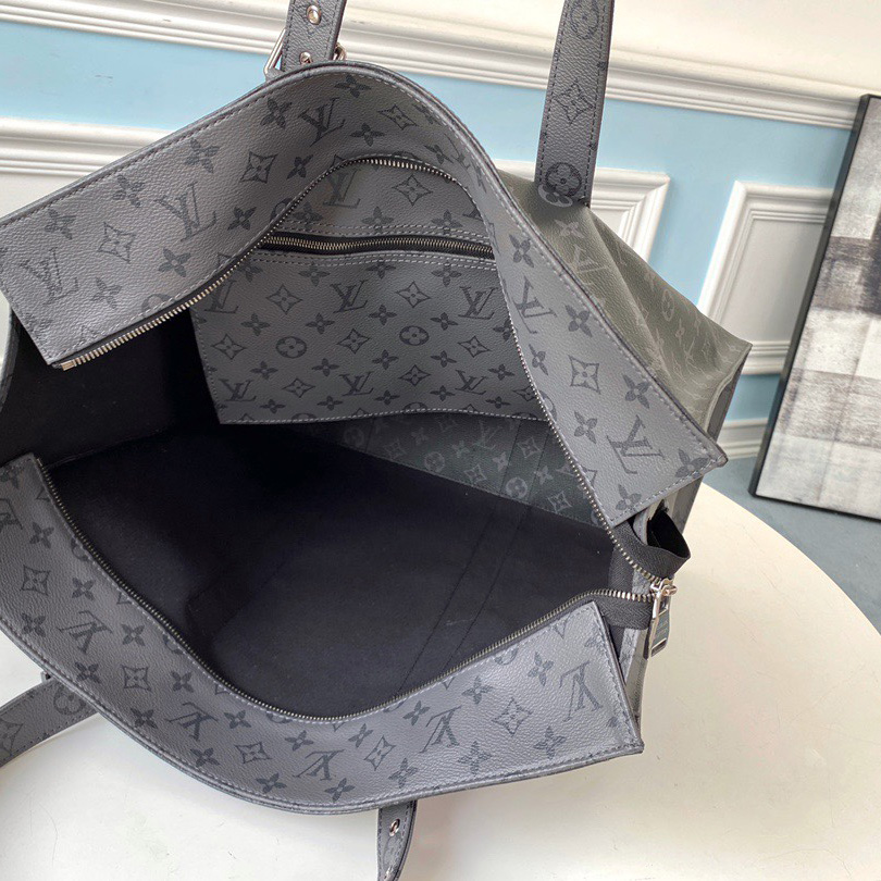 Louis Vuitton 2020 Monogram Eclipse Reverse New Cabas Zippe GM  M45379 - PerfectKickZ