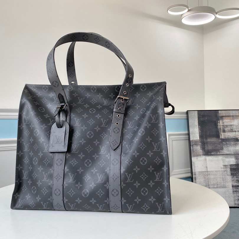 Louis Vuitton 2020 Monogram Eclipse Reverse New Cabas Zippe GM  M45379 - PerfectKickZ