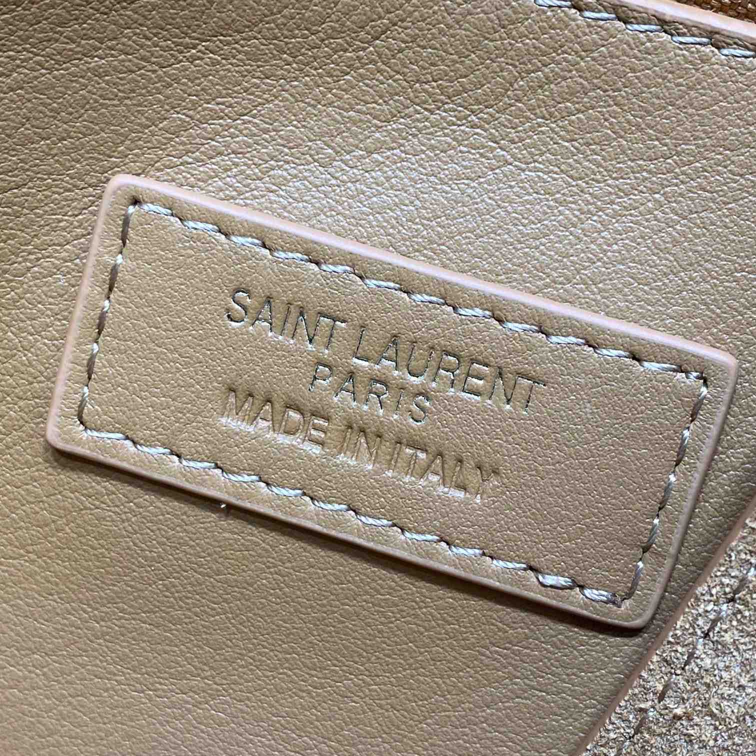 Saint Laurent LE 5 À 7 Supple Large In Suede - PerfectKickZ