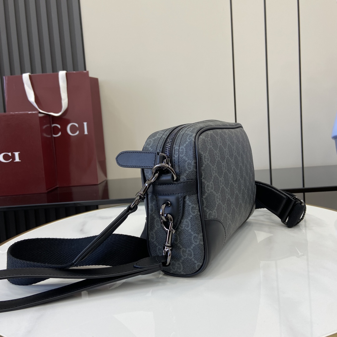 Gucci GG Emblem Small Crossbody Bag - PerfectKickZ