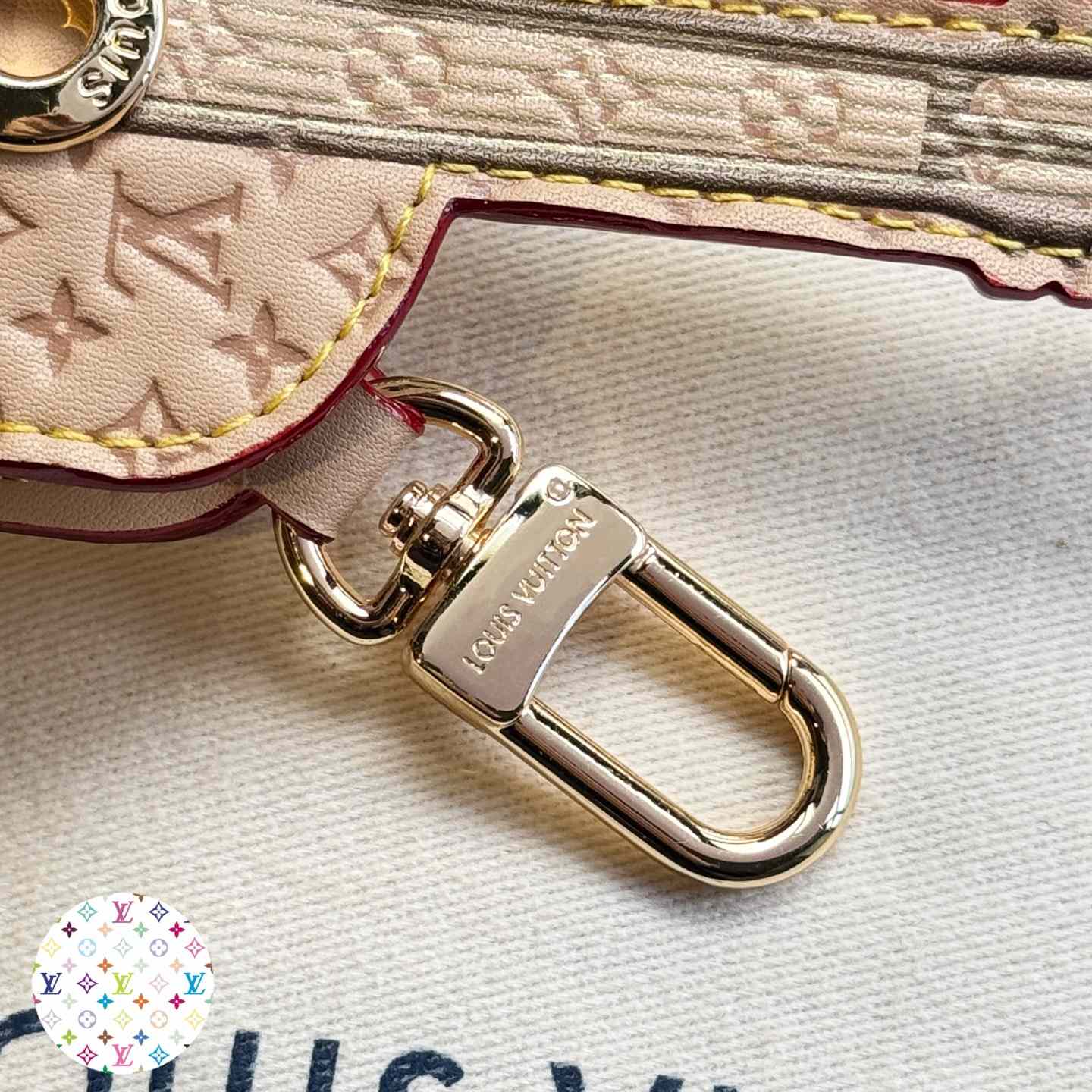 Louis Vuitton Guitar Pouch Bag Charm   M02032 - PerfectKickZ
