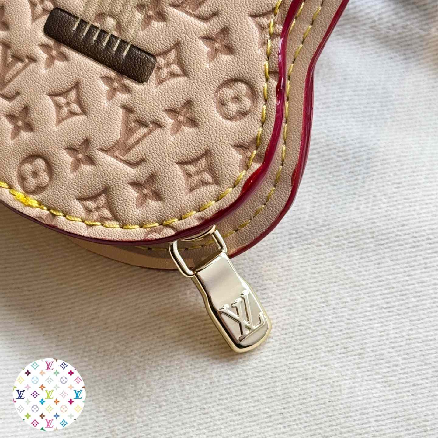 Louis Vuitton Guitar Pouch Bag Charm   M02032 - PerfectKickZ