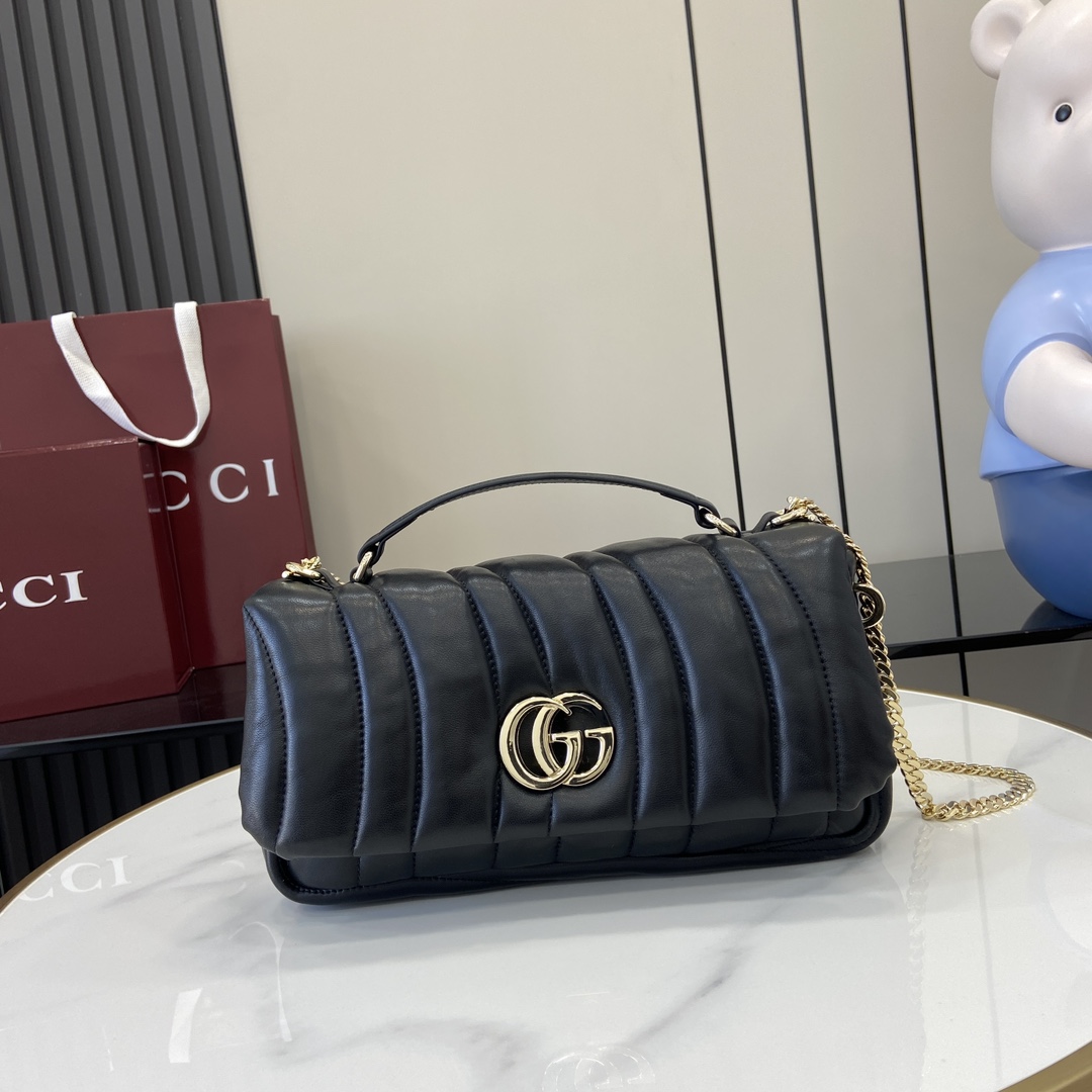 Gucci GG Milano Small Top Handle Bag - PerfectKickZ