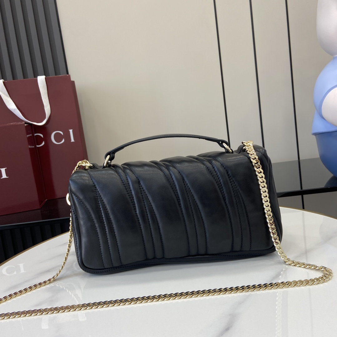 Gucci GG Milano Small Top Handle Bag - PerfectKickZ
