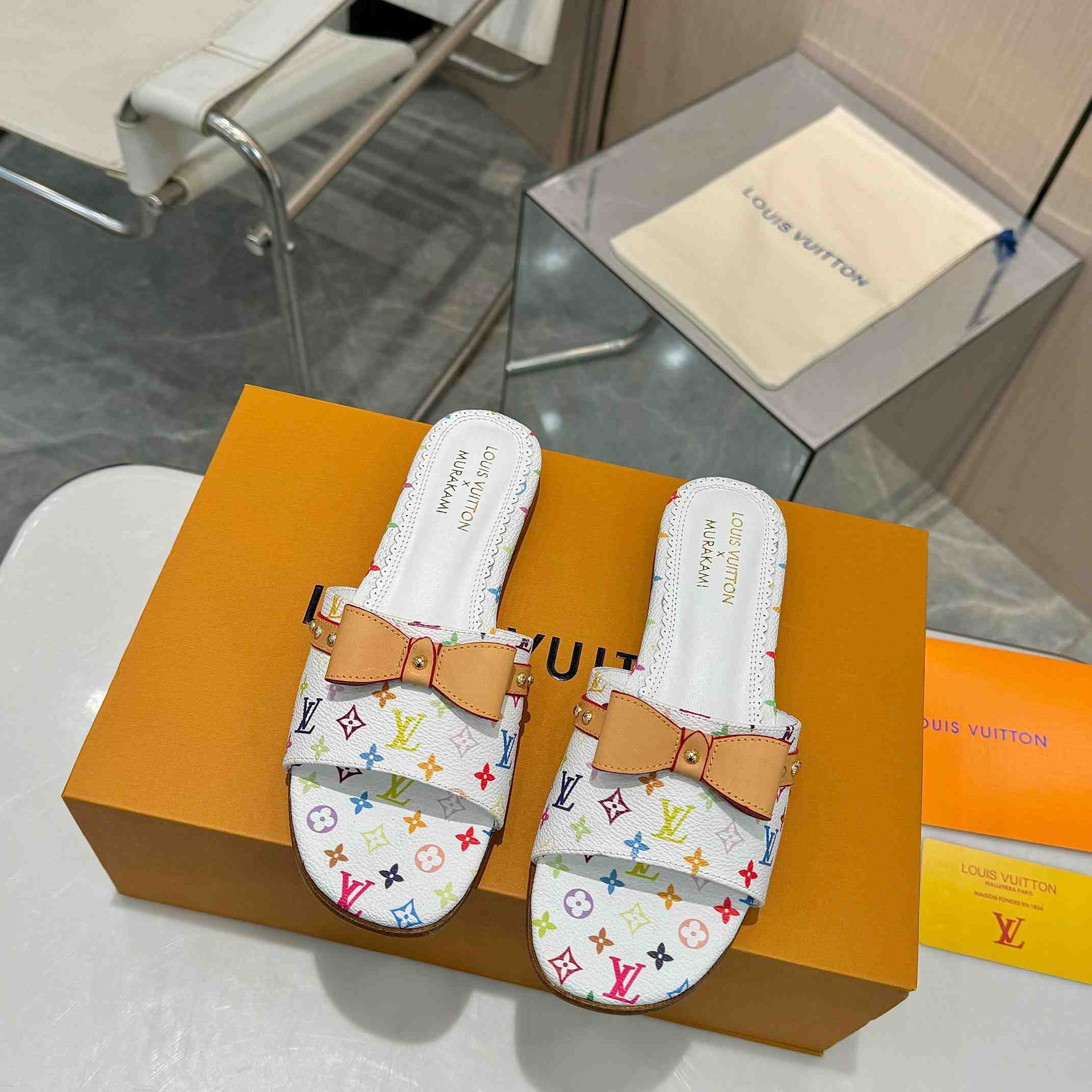 Louis Vuitton LV x TM 6AM Flat Mule   1AGZUV - PerfectKickZ