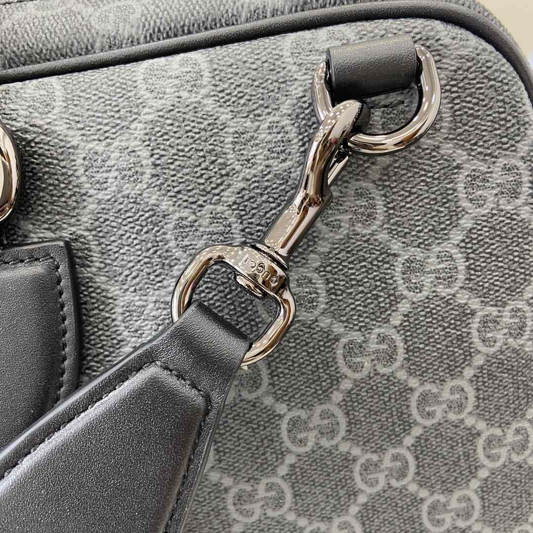 Gucci GG Emblem Medium Briefcase - PerfectKickZ