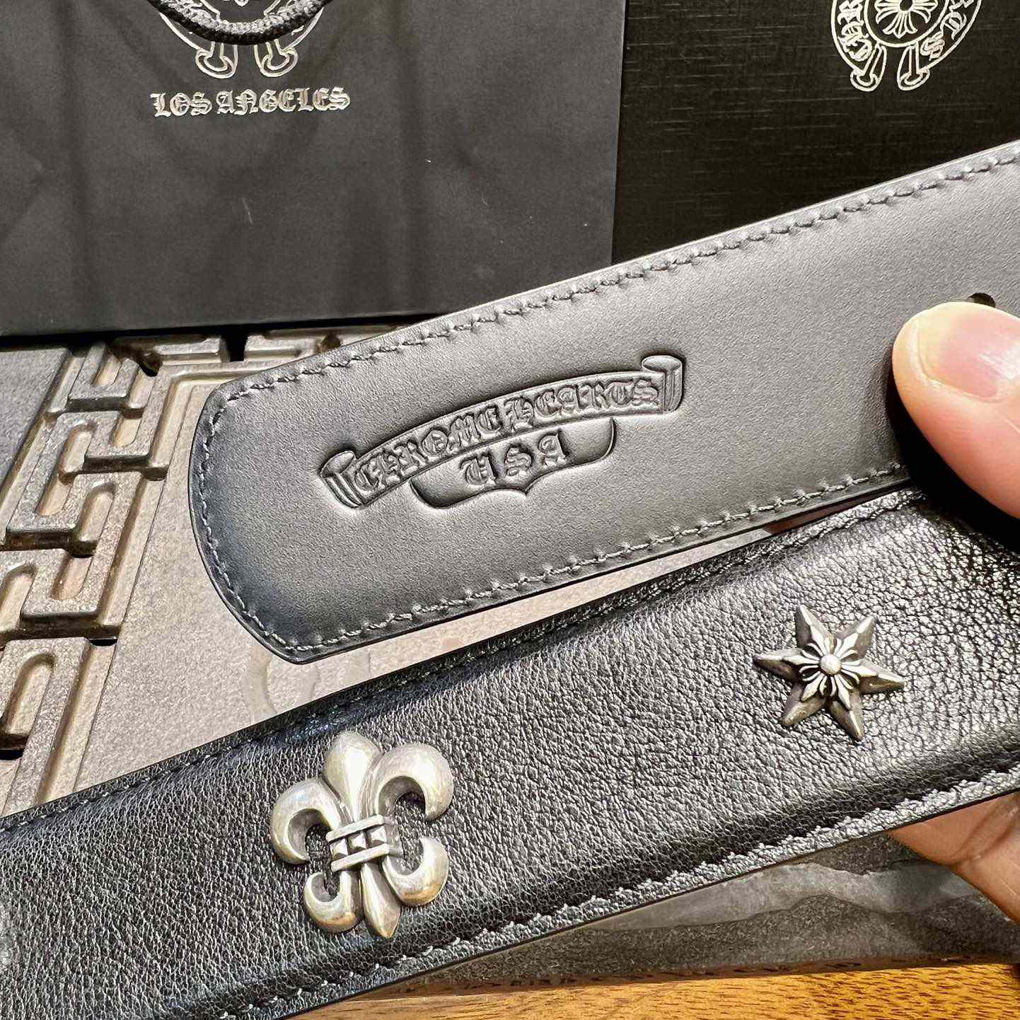 Chrome Hearts Vintage Belt  38mm - PerfectKickZ
