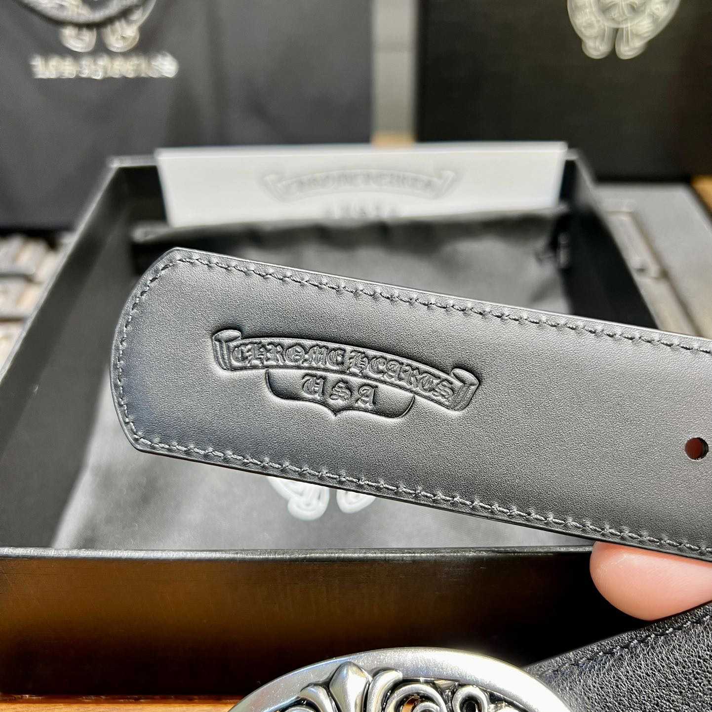 Chrome Hearts Vintage Belt  38mm - PerfectKickZ