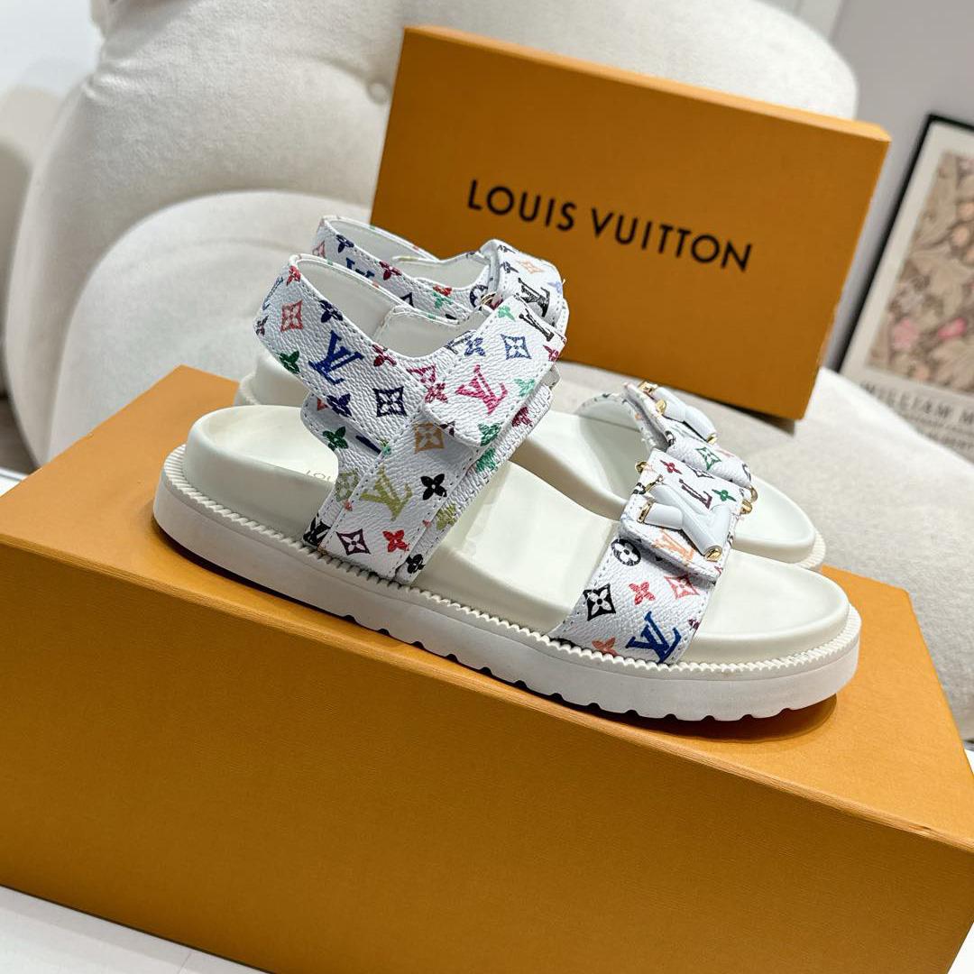 Louis Vuitton LV x TM LV Sunset Flat Comfort Sandal   1AGXEX - PerfectKickZ