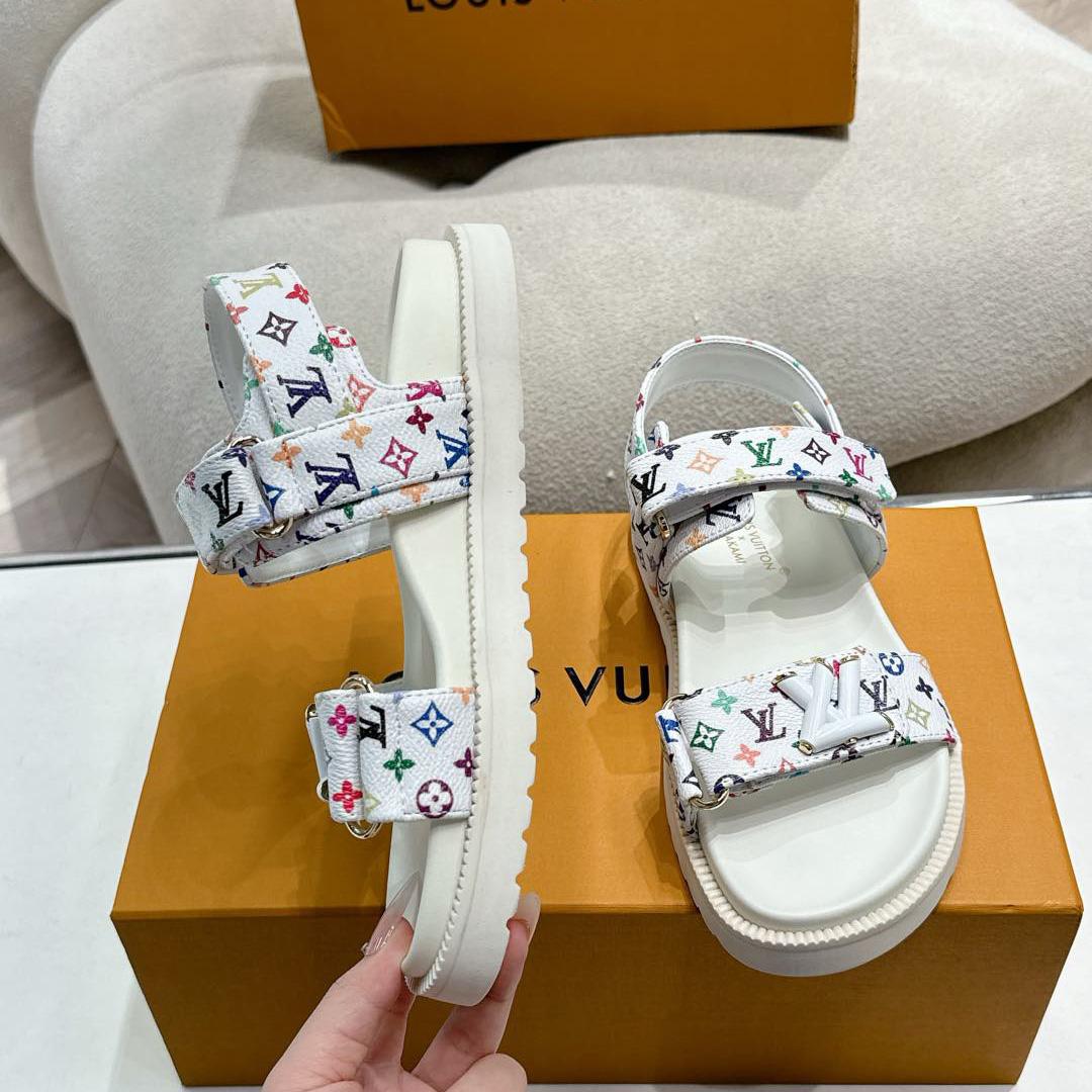 Louis Vuitton LV x TM LV Sunset Flat Comfort Sandal   1AGXEX - PerfectKickZ