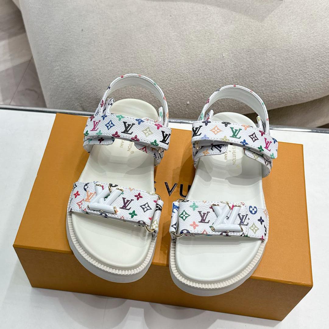 Louis Vuitton LV x TM LV Sunset Flat Comfort Sandal   1AGXEX - PerfectKickZ