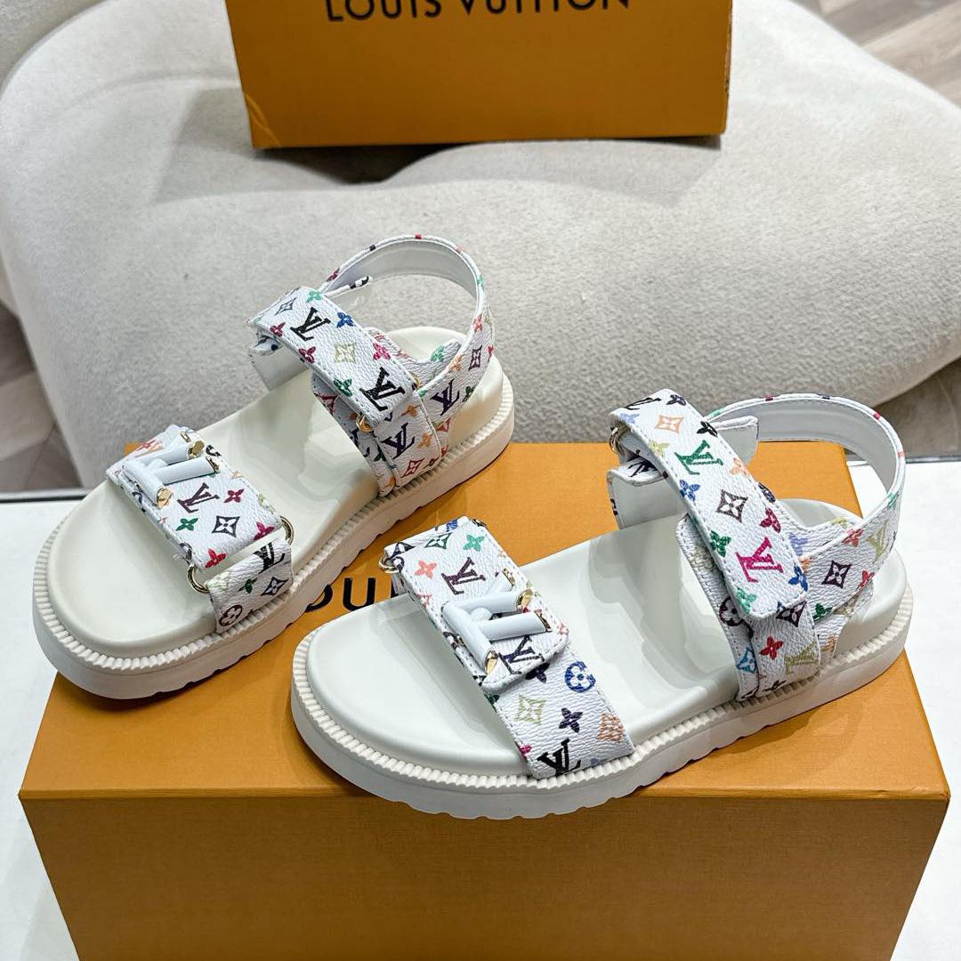 Louis Vuitton LV x TM LV Sunset Flat Comfort Sandal   1AGXEX - PerfectKickZ