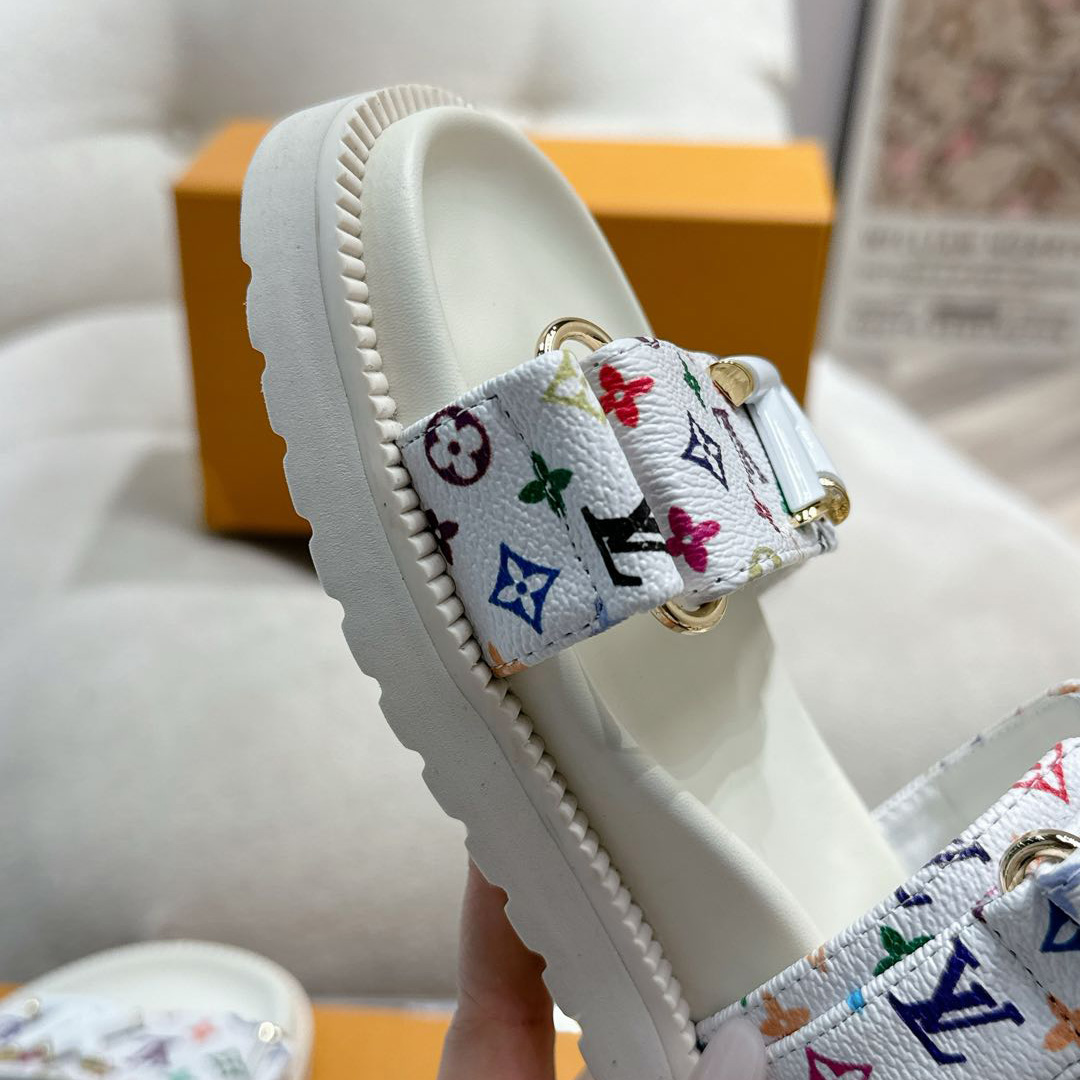Louis Vuitton LV x TM LV Sunset Flat Comfort Sandal   1AGXEX - PerfectKickZ