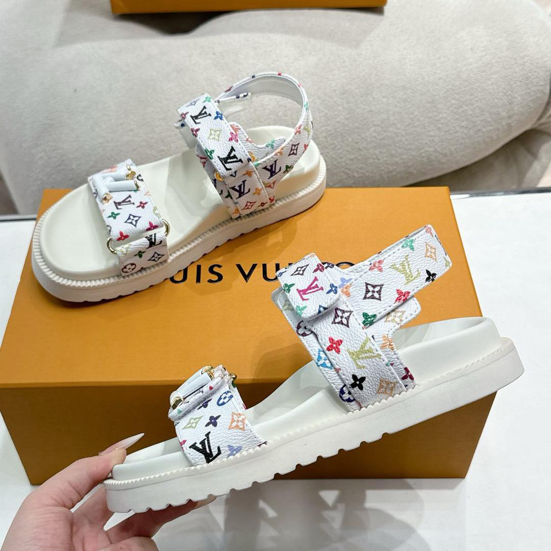 Louis Vuitton LV x TM LV Sunset Flat Comfort Sandal   1AGXEX - PerfectKickZ