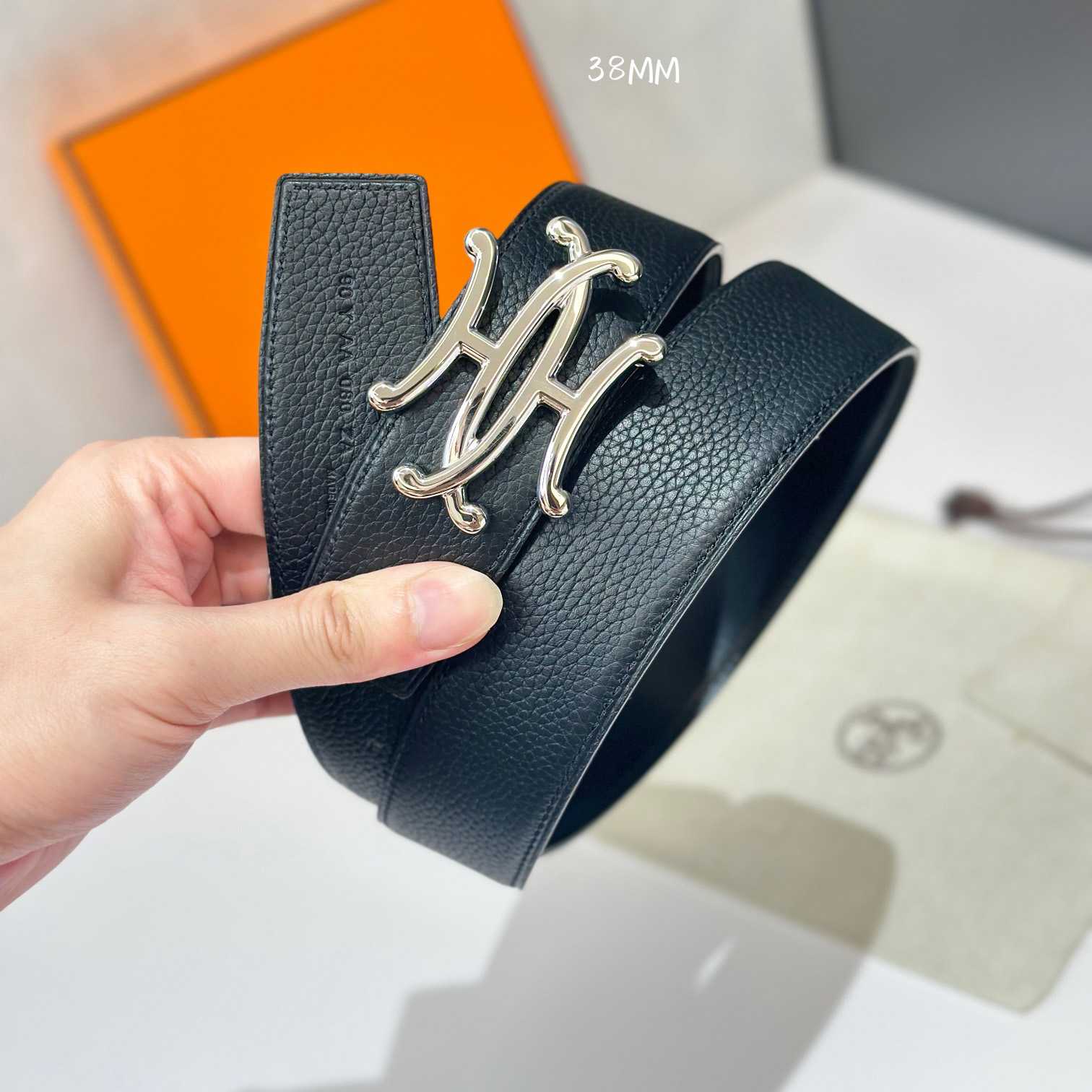 Hermes Neo Lift Belt Buckle & Reversible Leather Strap 38 mm - PerfectKickZ