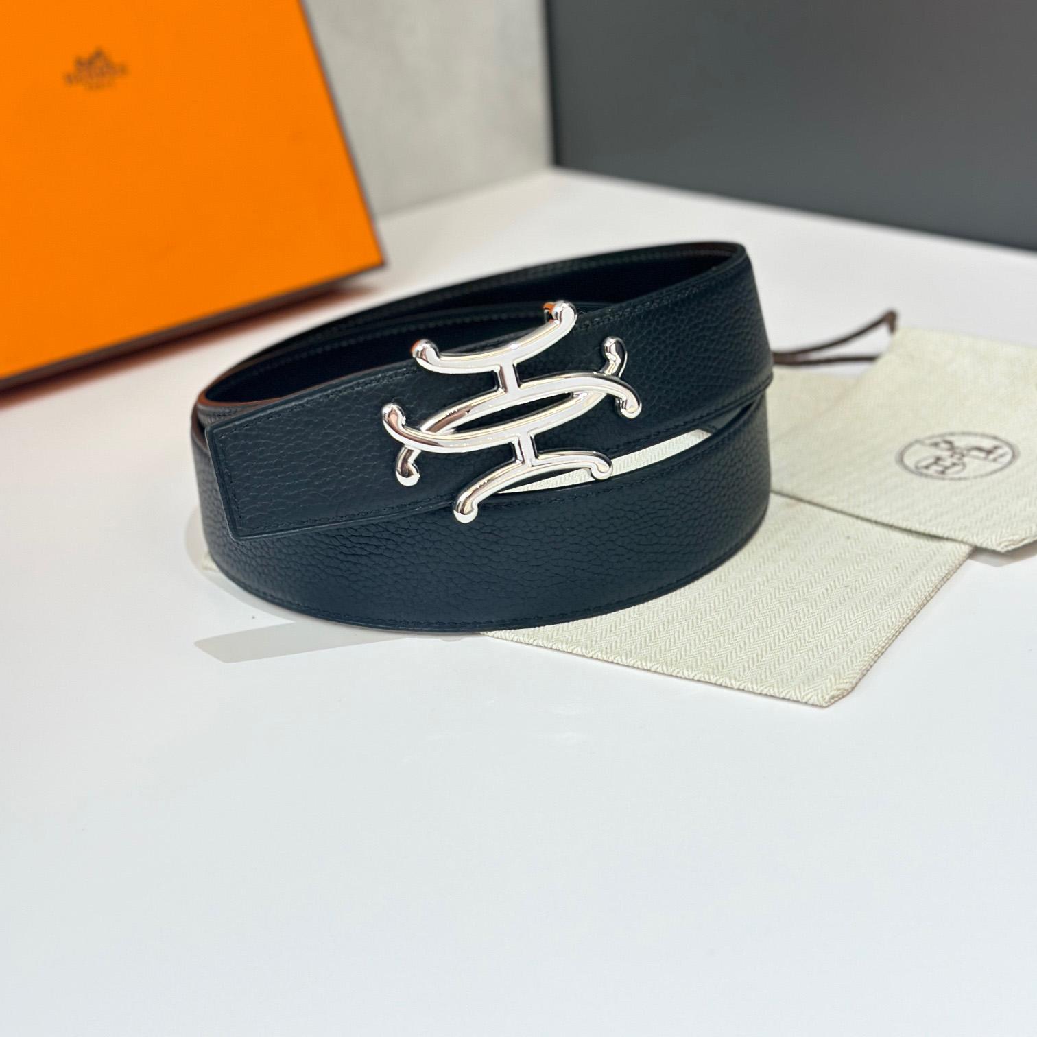 Hermes Neo Lift Belt Buckle & Reversible Leather Strap 38 mm - PerfectKickZ