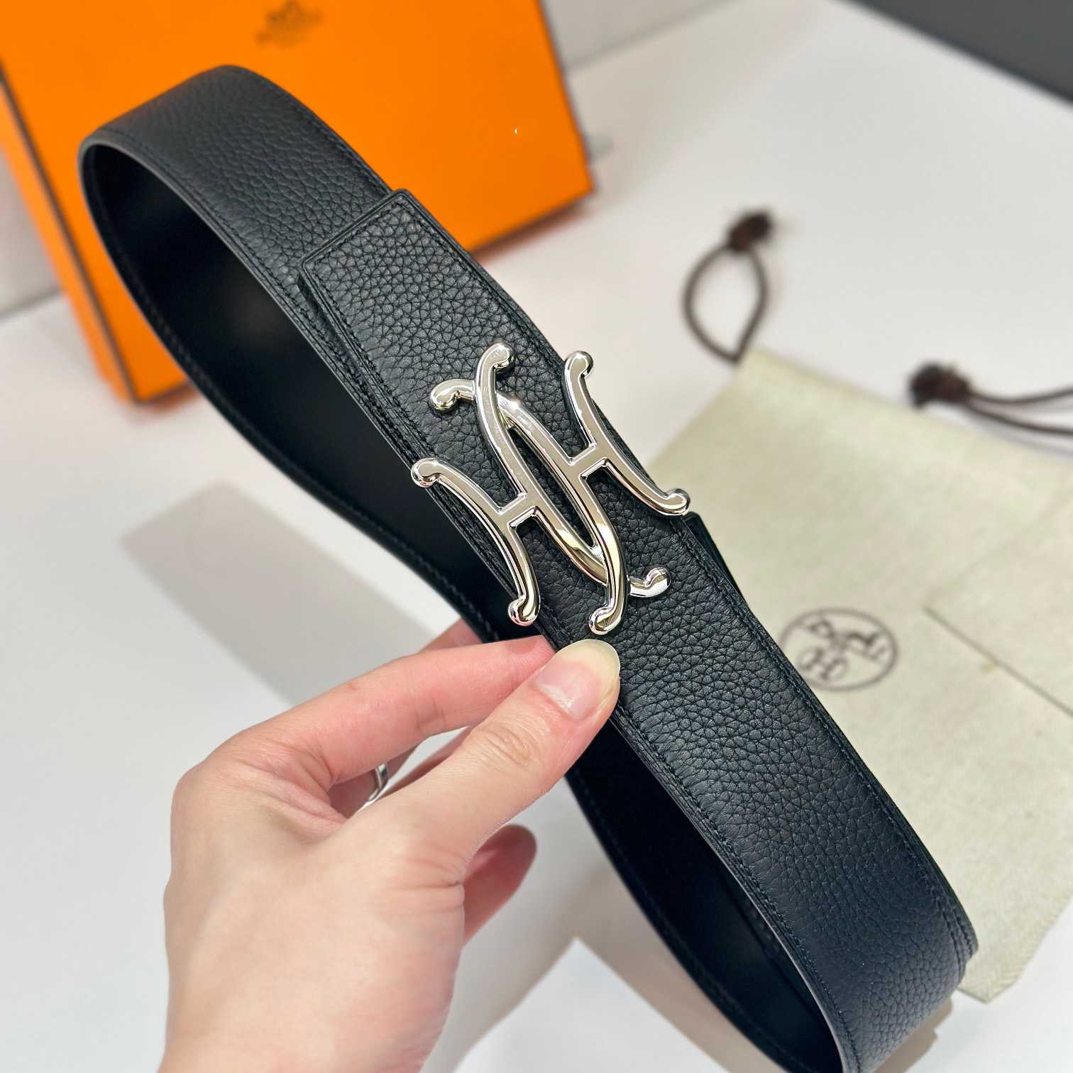 Hermes Neo Lift Belt Buckle & Reversible Leather Strap 38 mm - PerfectKickZ