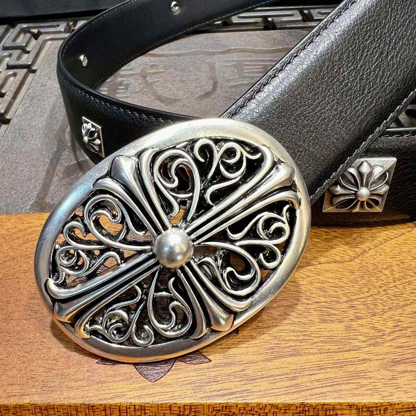 Chrome Hearts Vintage Belt  38mm - PerfectKickZ