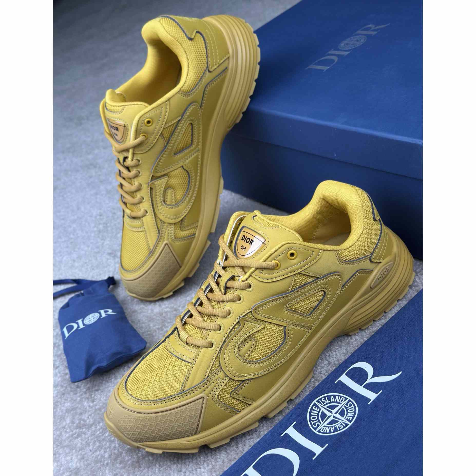 Stone Island x Dior B30 Sneaker  - PerfectKickZ