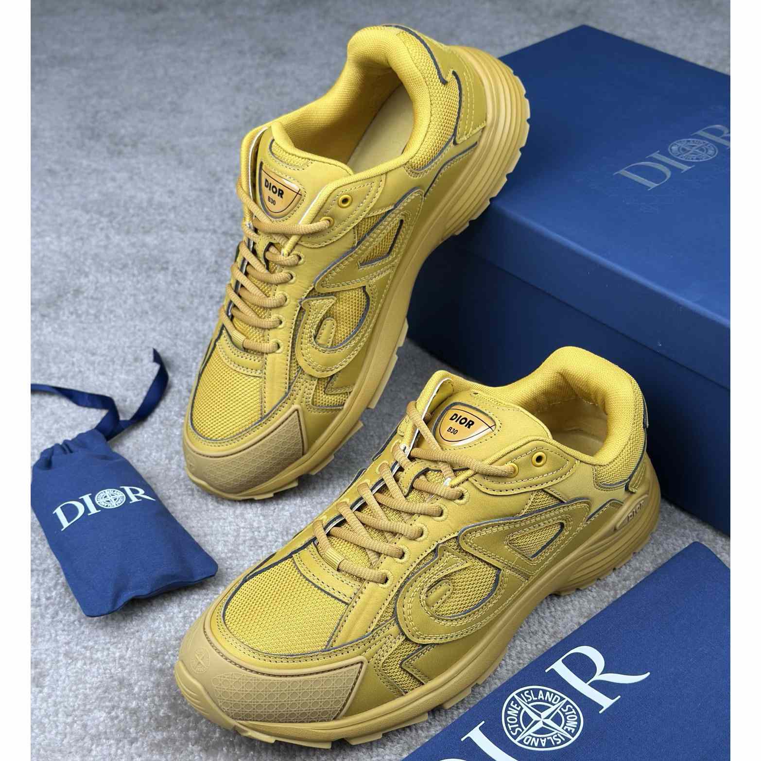 Stone Island x Dior B30 Sneaker  - PerfectKickZ