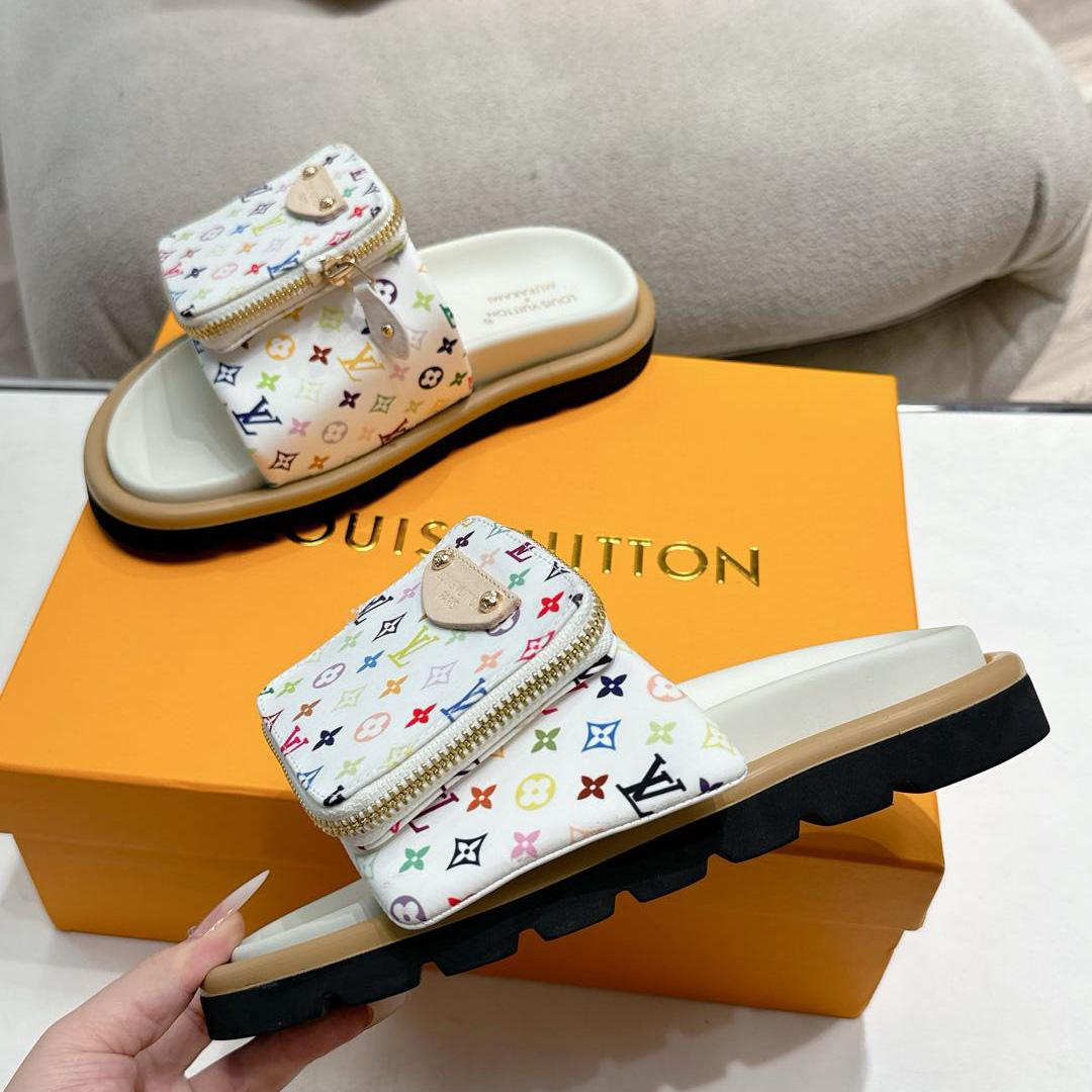 Louis Vuitton LV x TM Pool Pillow Flat Comfort Mule   1AGVQY - PerfectKickZ