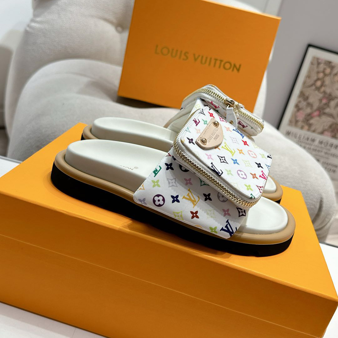 Louis Vuitton LV x TM Pool Pillow Flat Comfort Mule   1AGVQY - PerfectKickZ