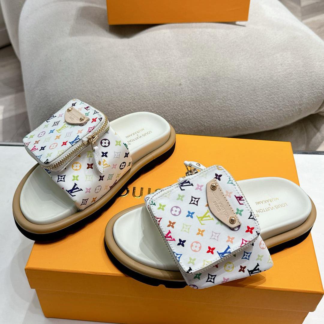Louis Vuitton LV x TM Pool Pillow Flat Comfort Mule   1AGVQY - PerfectKickZ