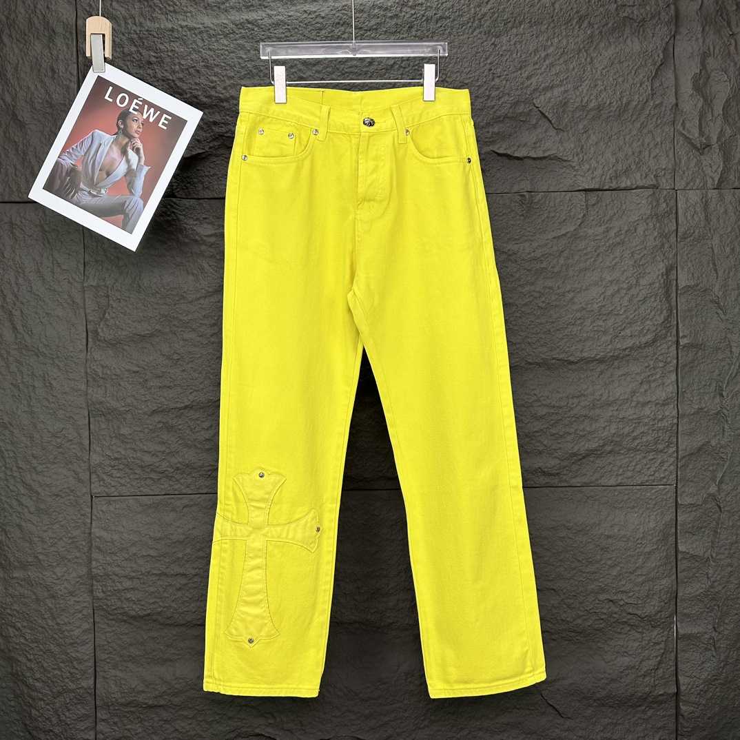 Chrome Hearts Straight Leg Jeans - PerfectKickZ