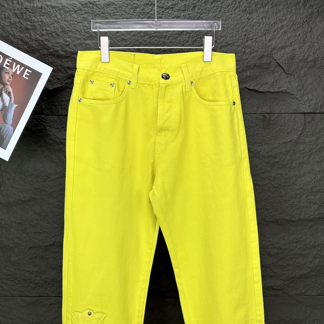 Chrome Hearts Straight Leg Jeans - PerfectKickZ