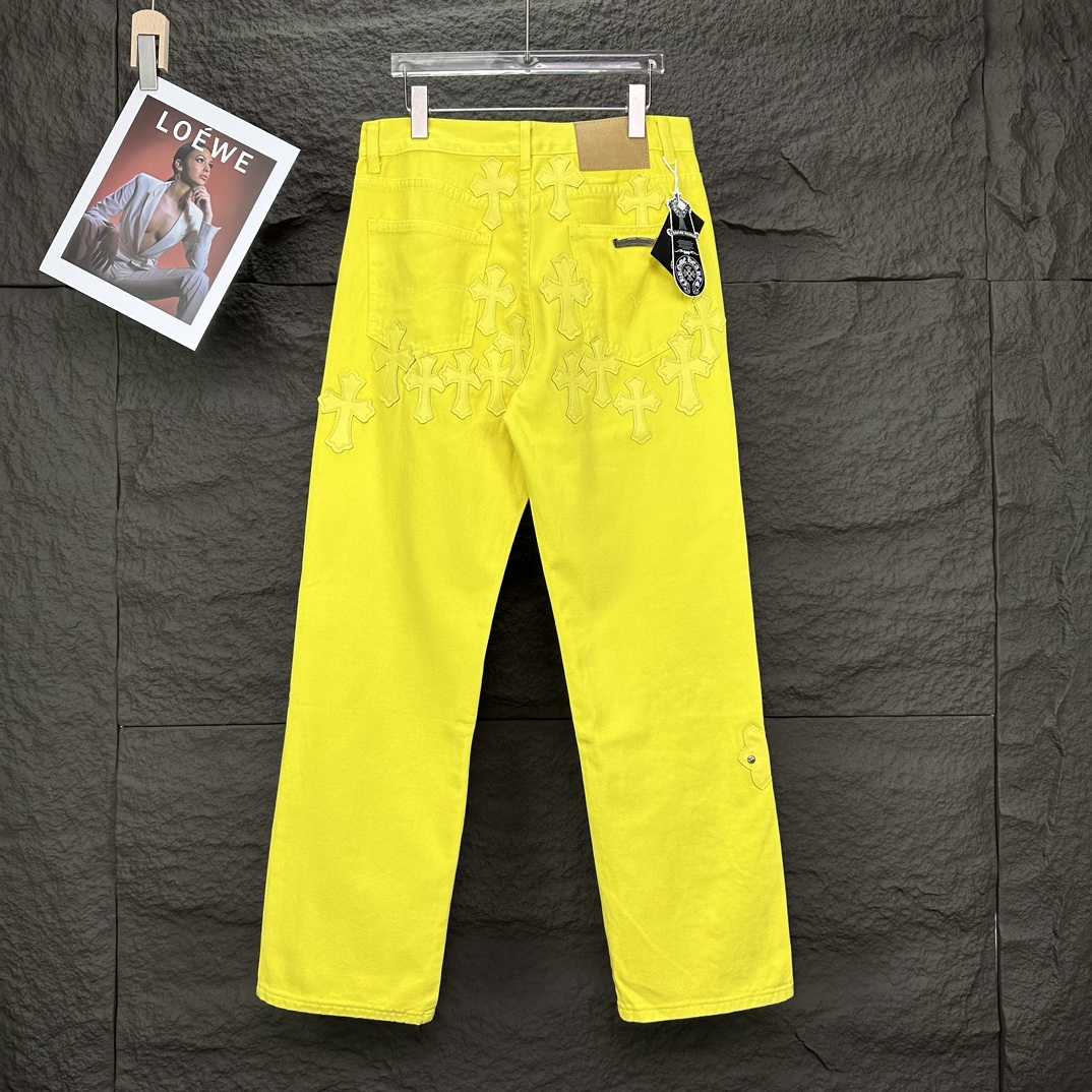Chrome Hearts Straight Leg Jeans - PerfectKickZ
