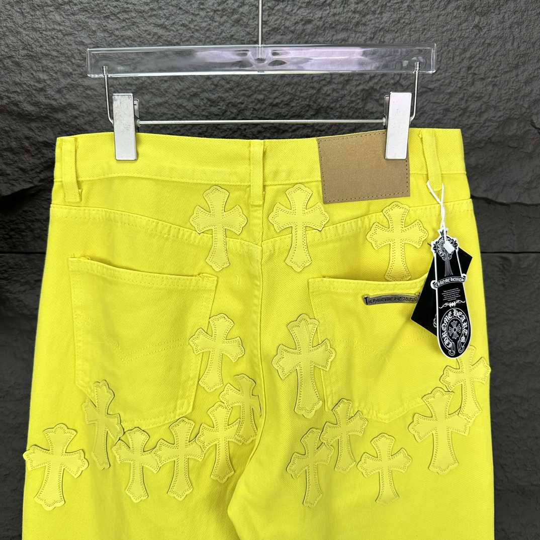 Chrome Hearts Straight Leg Jeans - PerfectKickZ