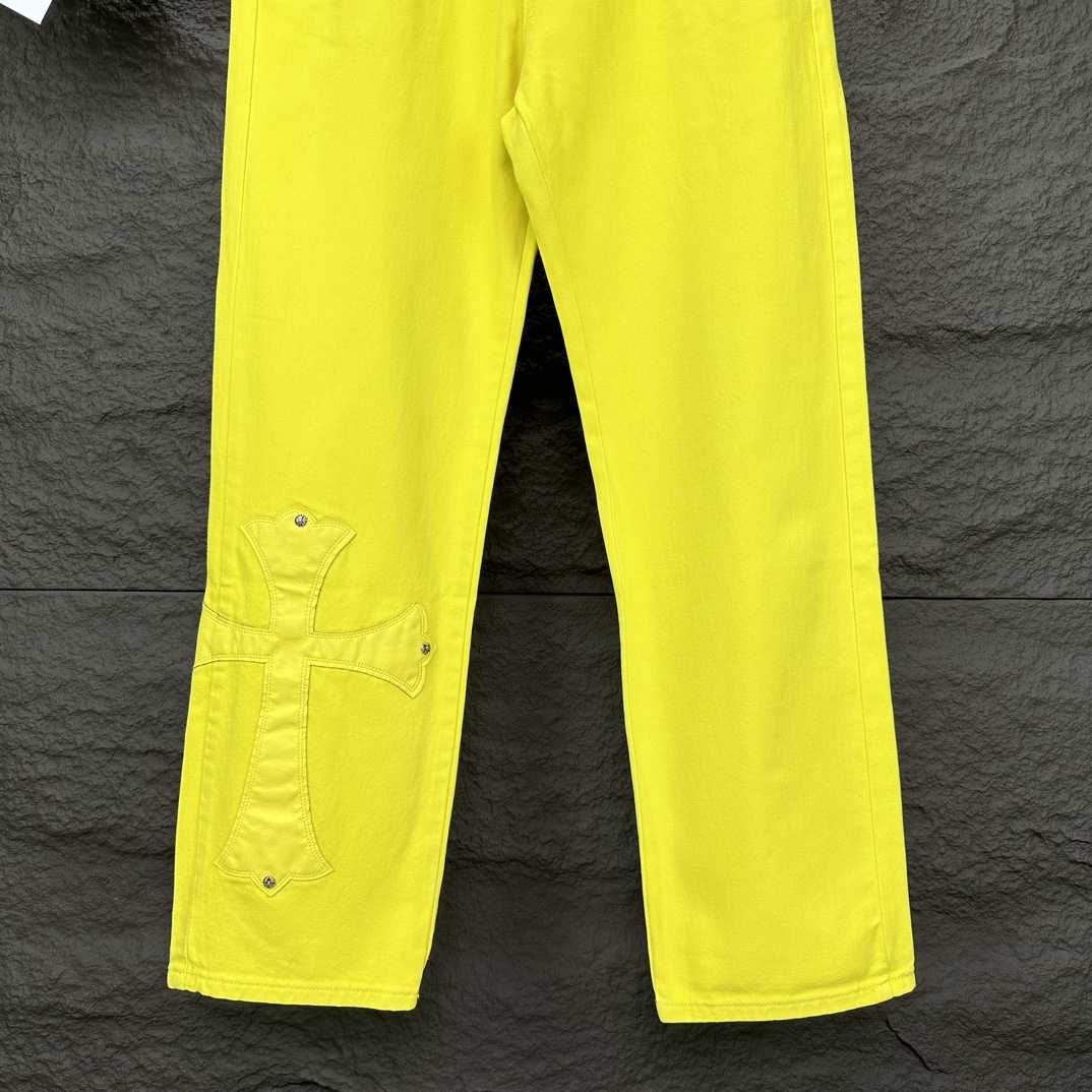 Chrome Hearts Straight Leg Jeans - PerfectKickZ
