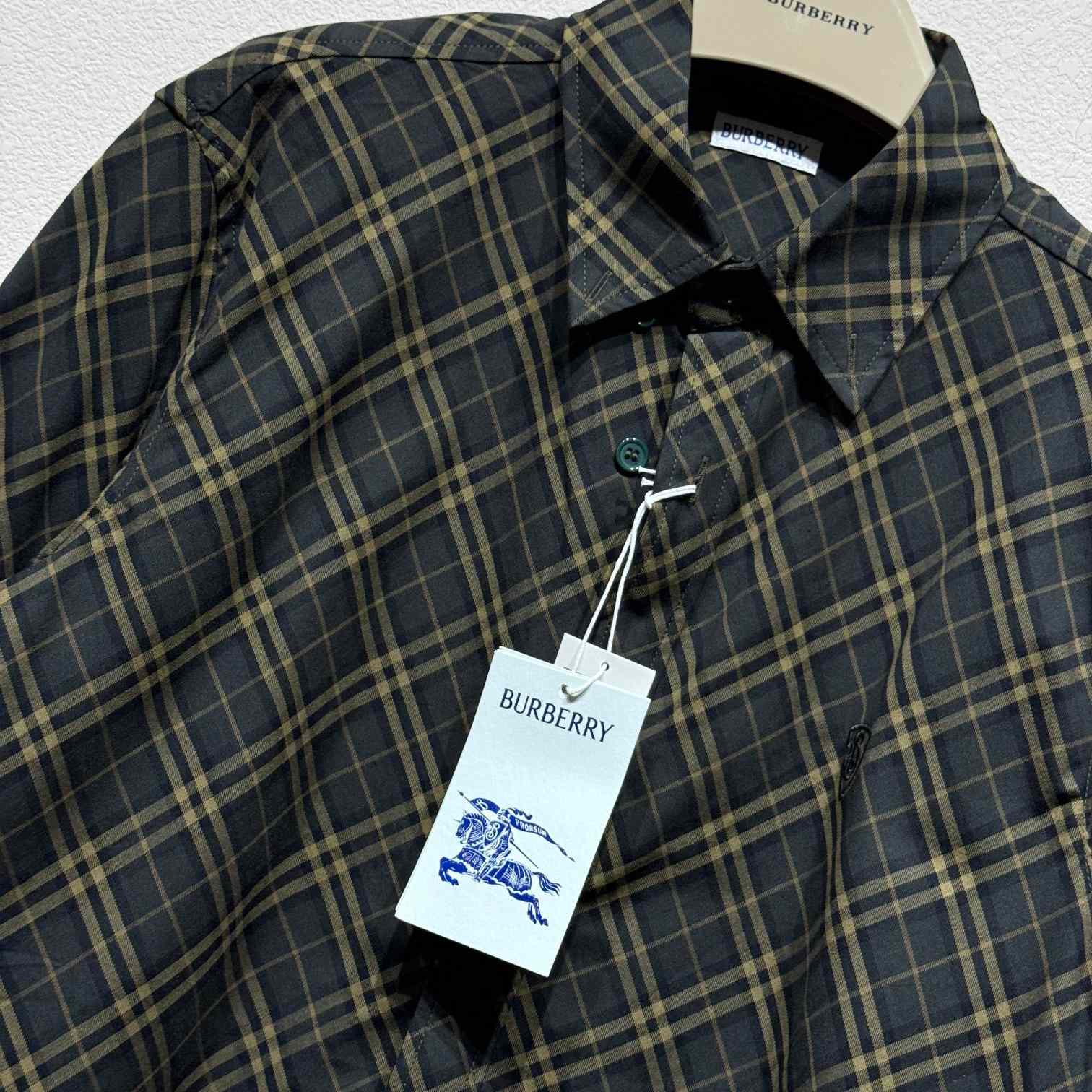 Burberry Regular Fit Check Cotton Shirt - PerfectKickZ