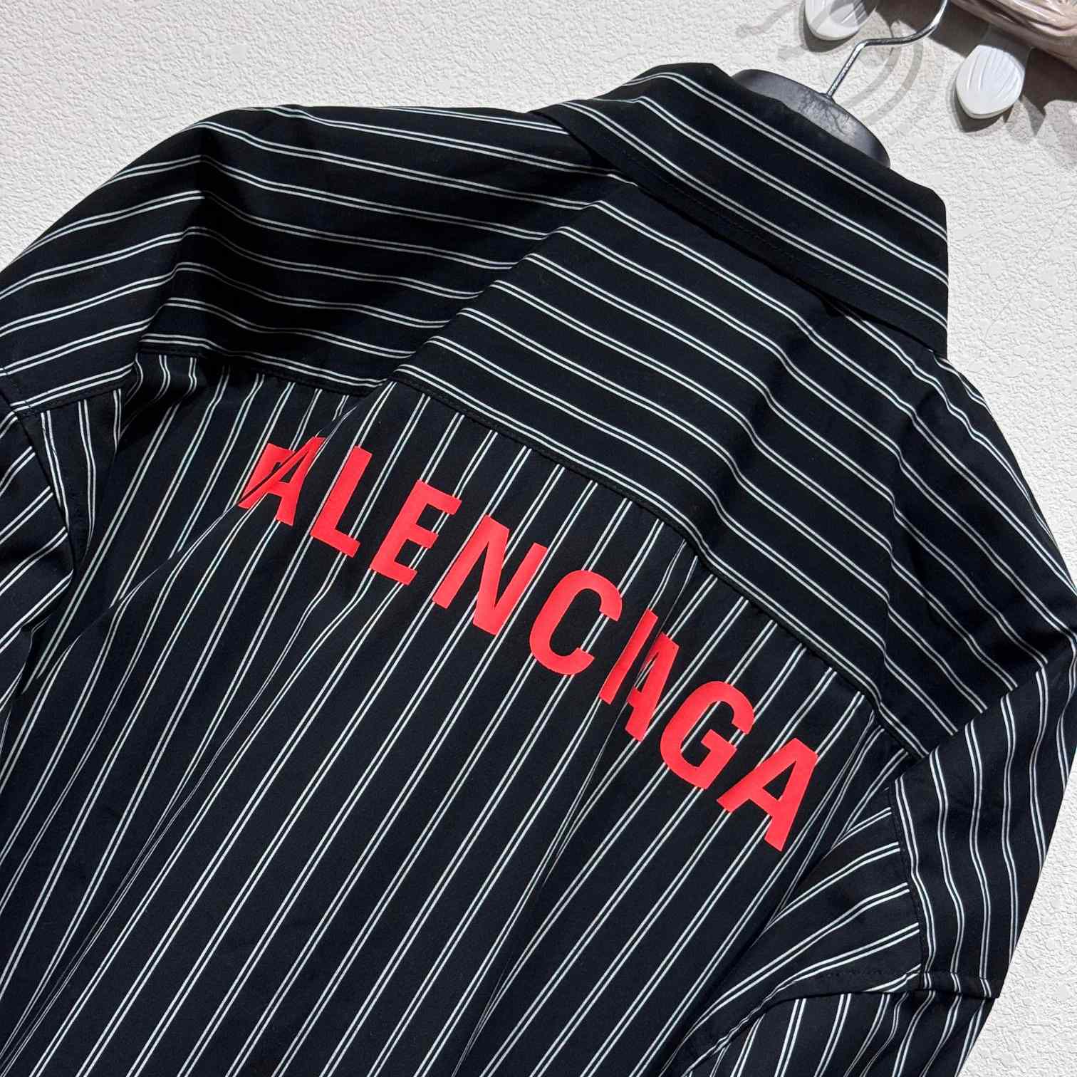 Balenciaga Pinstriped Shirt - PerfectKickZ