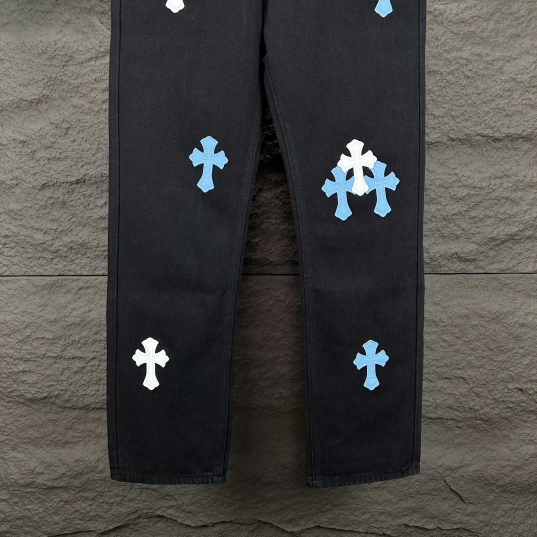 Chrome Hearts Straight Leg Jeans - PerfectKickZ