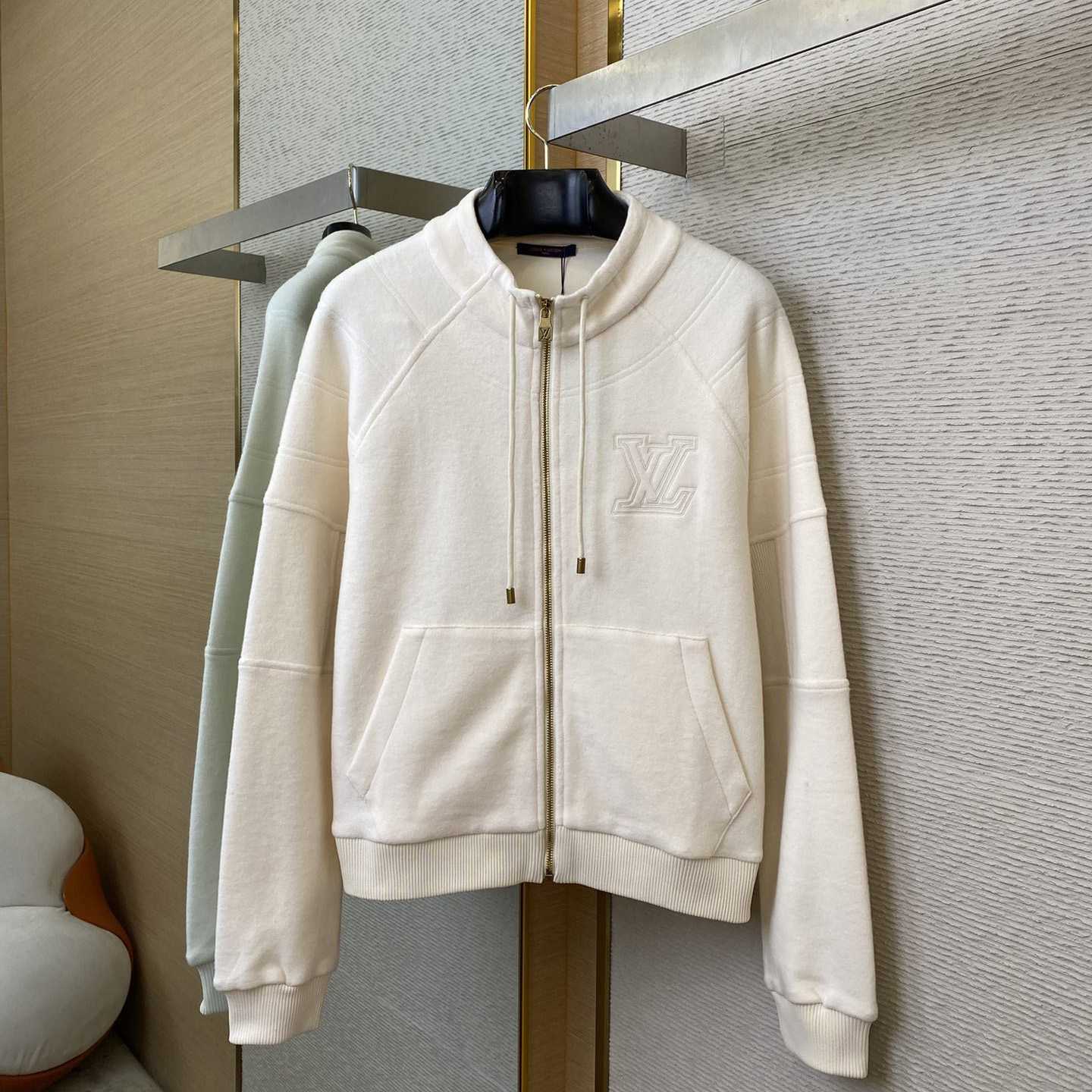 Louis Vuitton Quilted Textured Wool Blouson   1AGJXF - PerfectKickZ