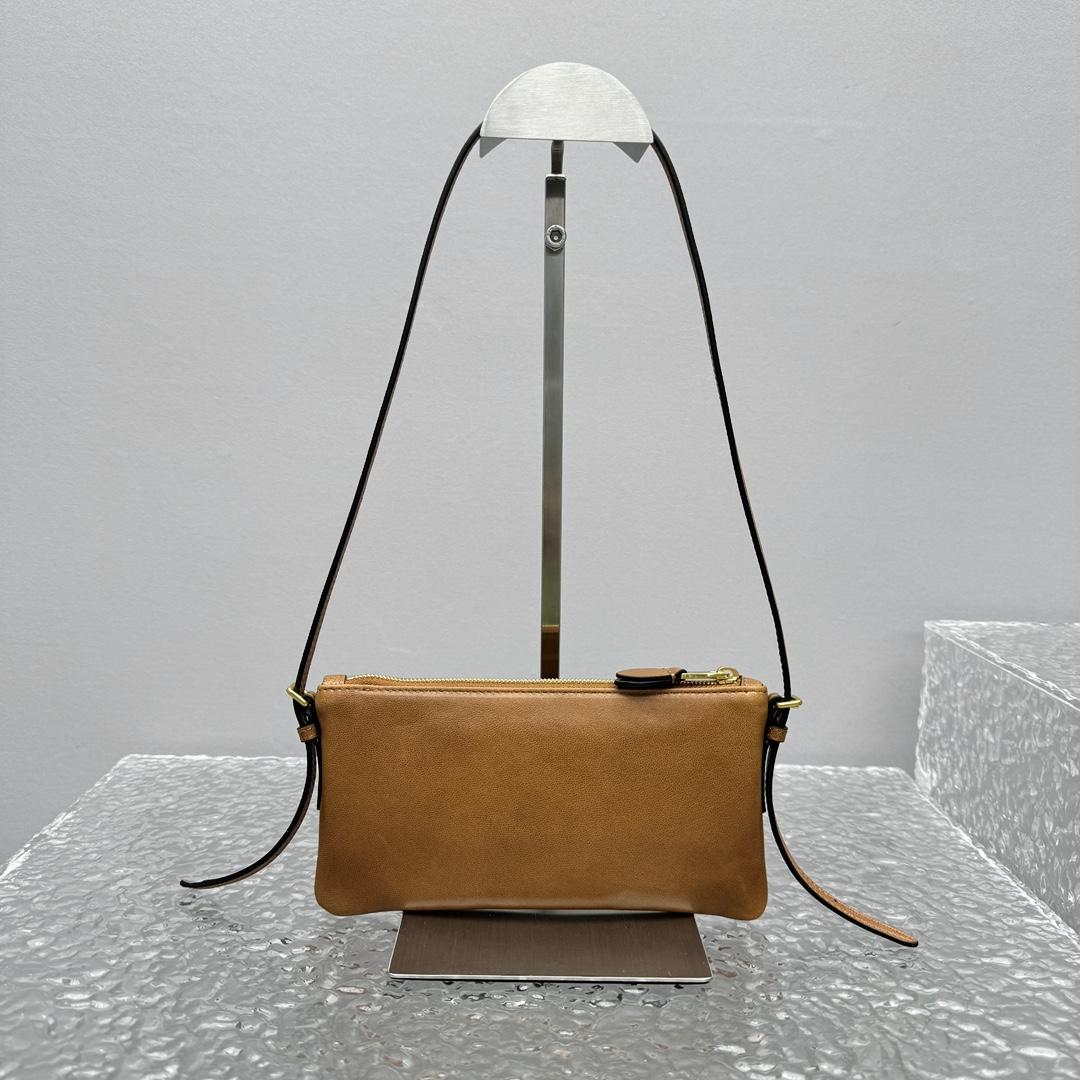 Miu Miu Nappa Leather Mini Pouch - PerfectKickZ