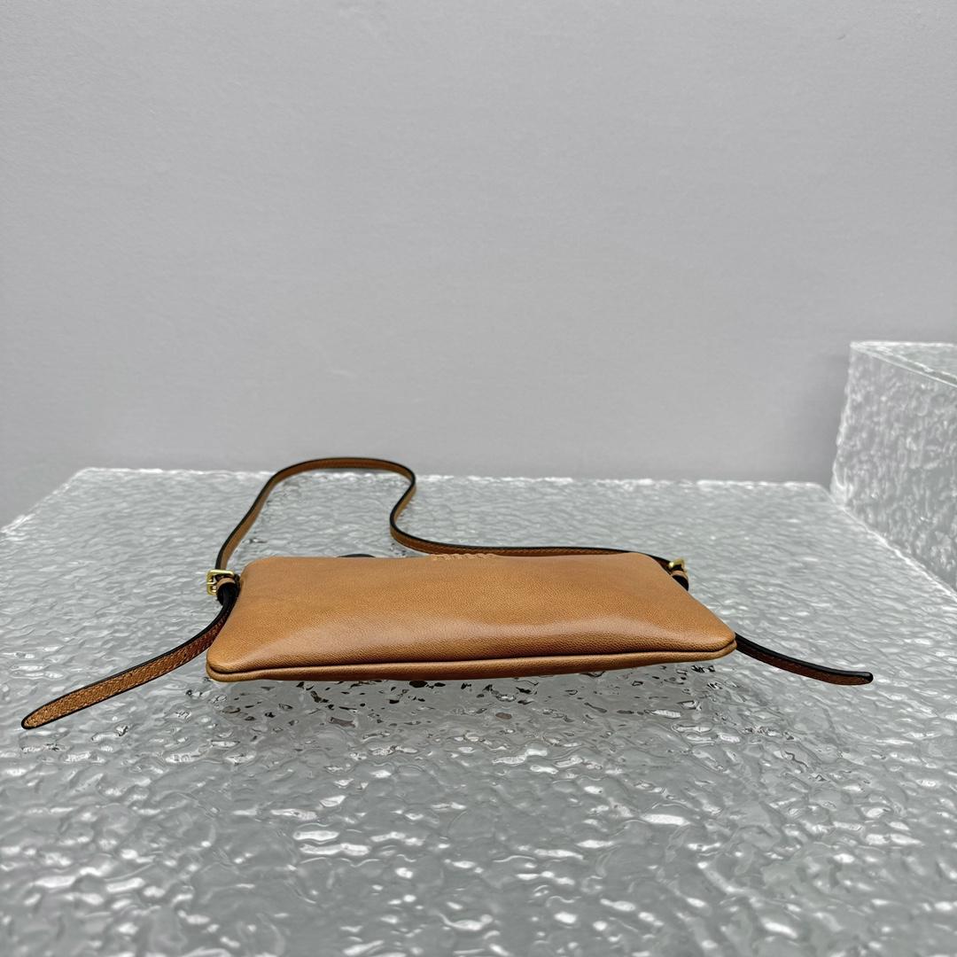 Miu Miu Nappa Leather Mini Pouch - PerfectKickZ
