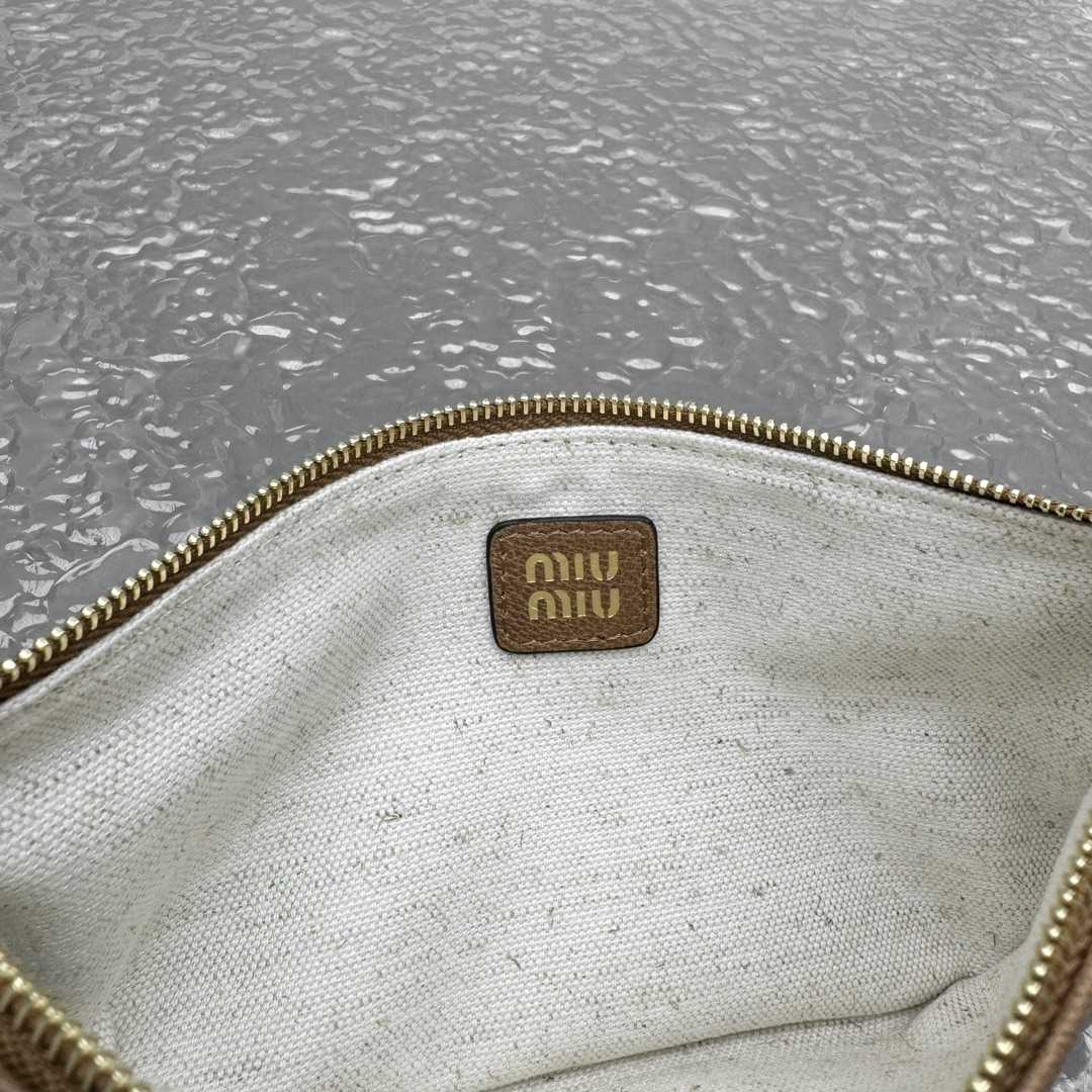 Miu Miu Nappa Leather Mini Pouch - PerfectKickZ