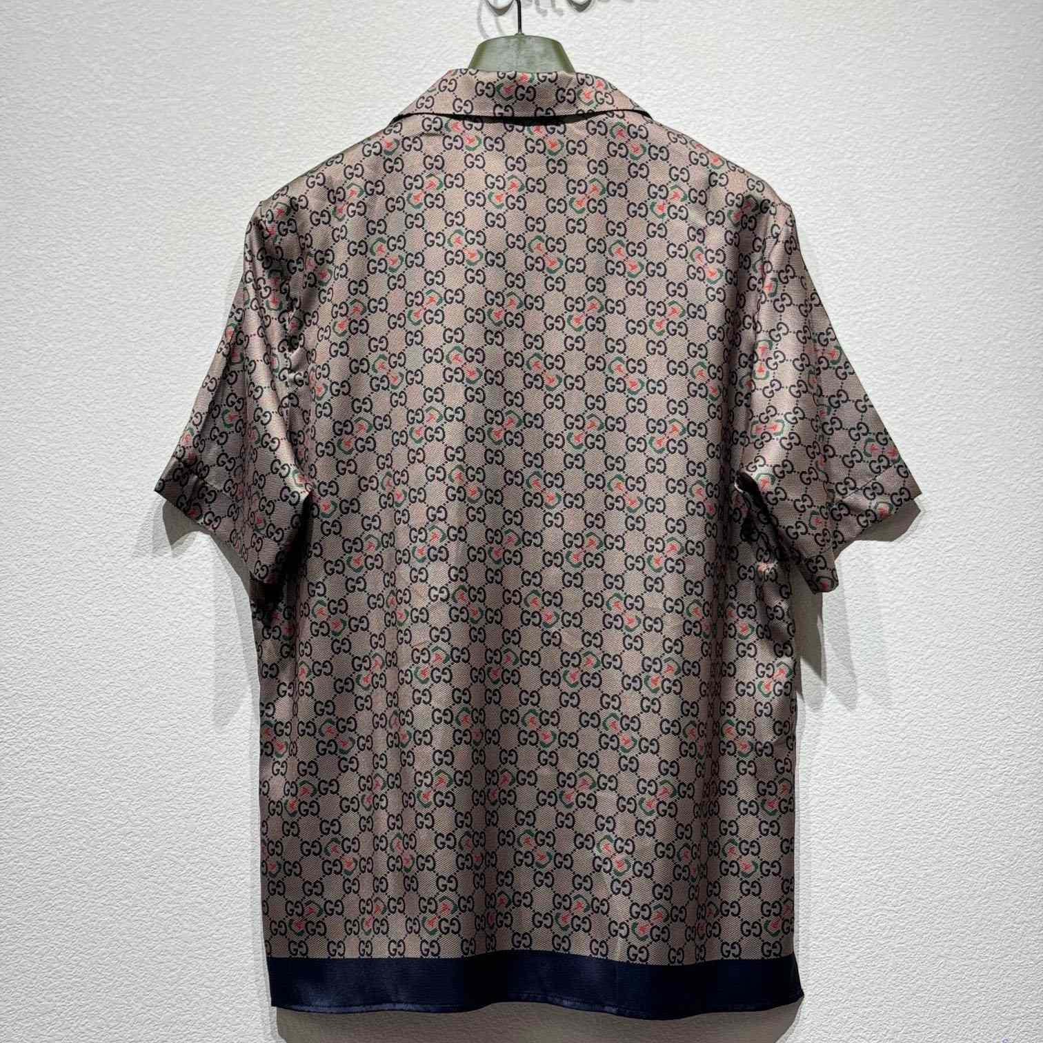 Gucci Monogram Vacation Shirt  - PerfectKickZ