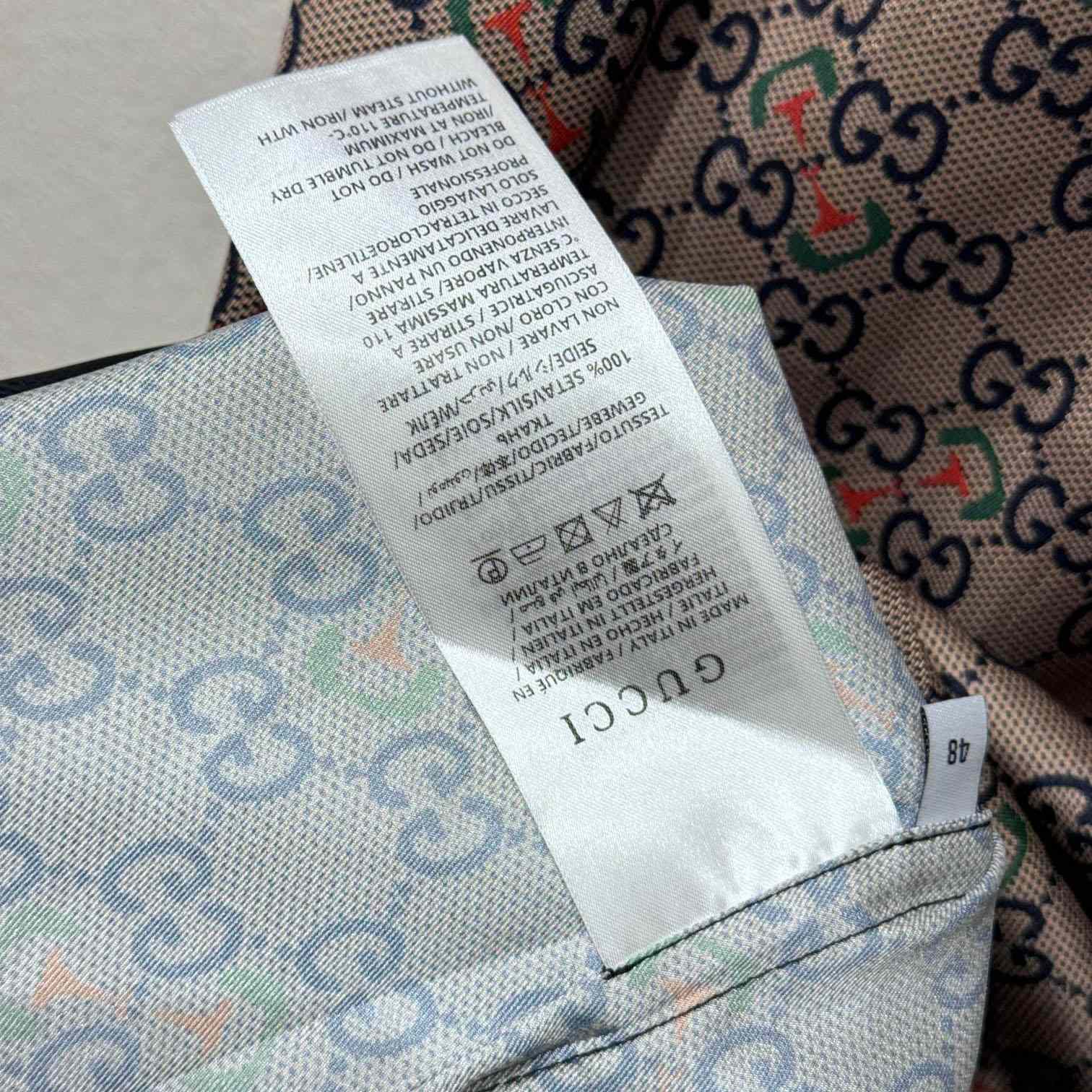 Gucci Monogram Vacation Shirt  - PerfectKickZ