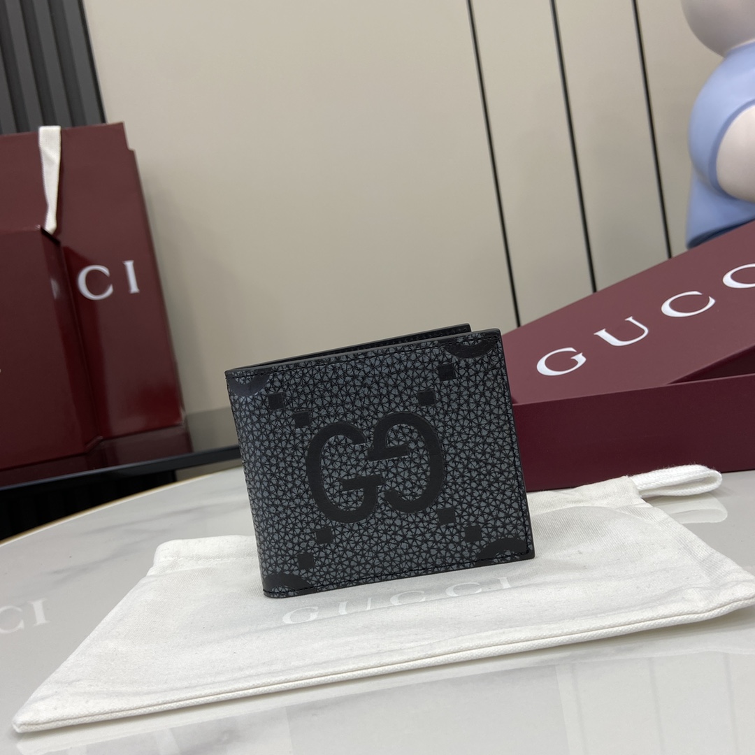 Gucci Maxi GG Bi-fold Wallet - PerfectKickZ