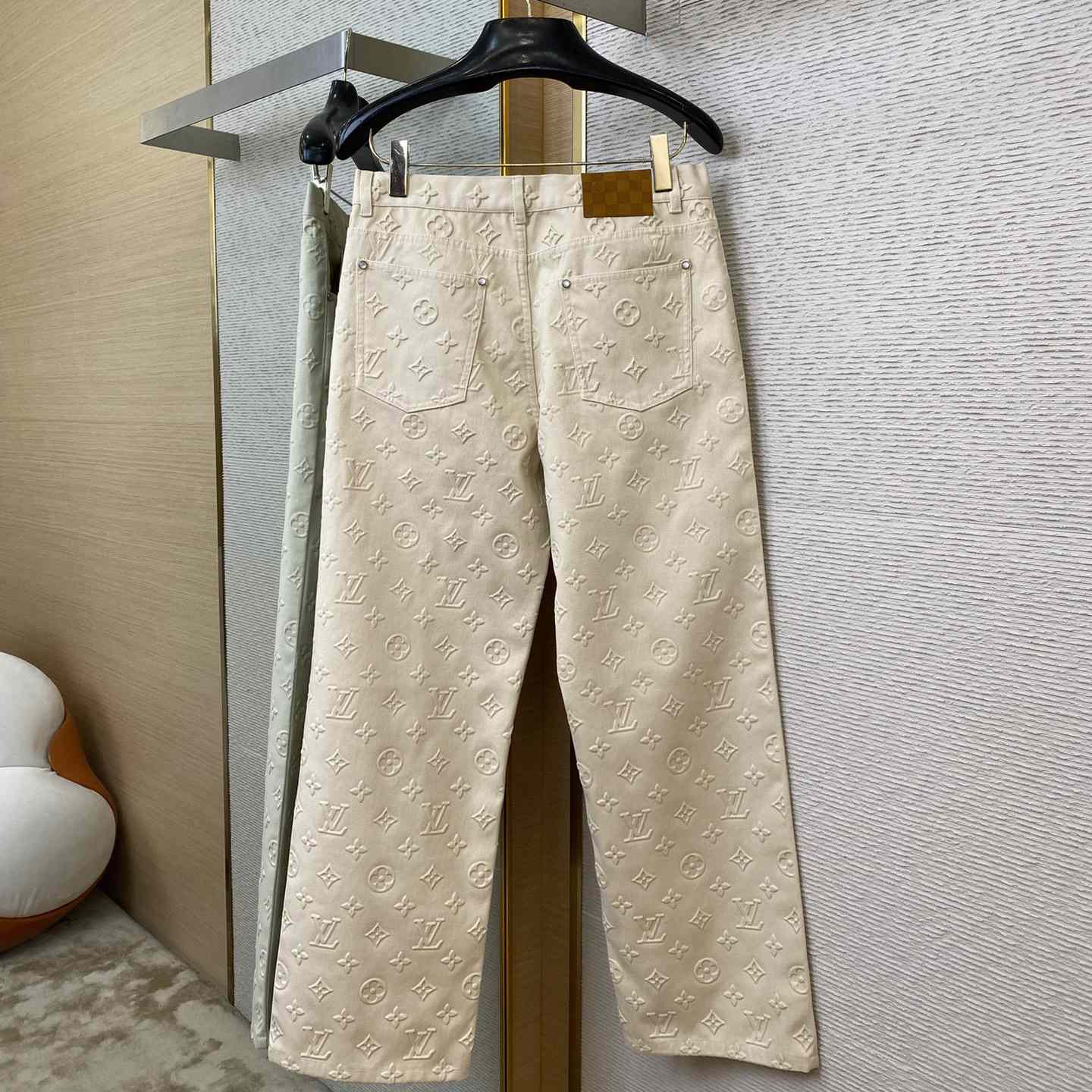Louis Vuitton Damier Denim Pants - PerfectKickZ