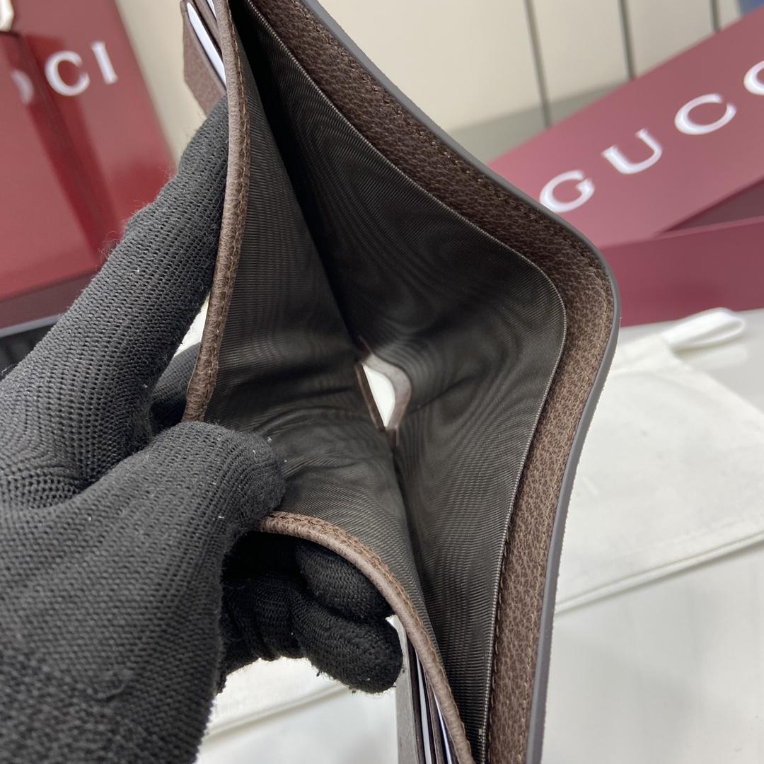 Gucci Bi-fold GG Printed Wallet - PerfectKickZ