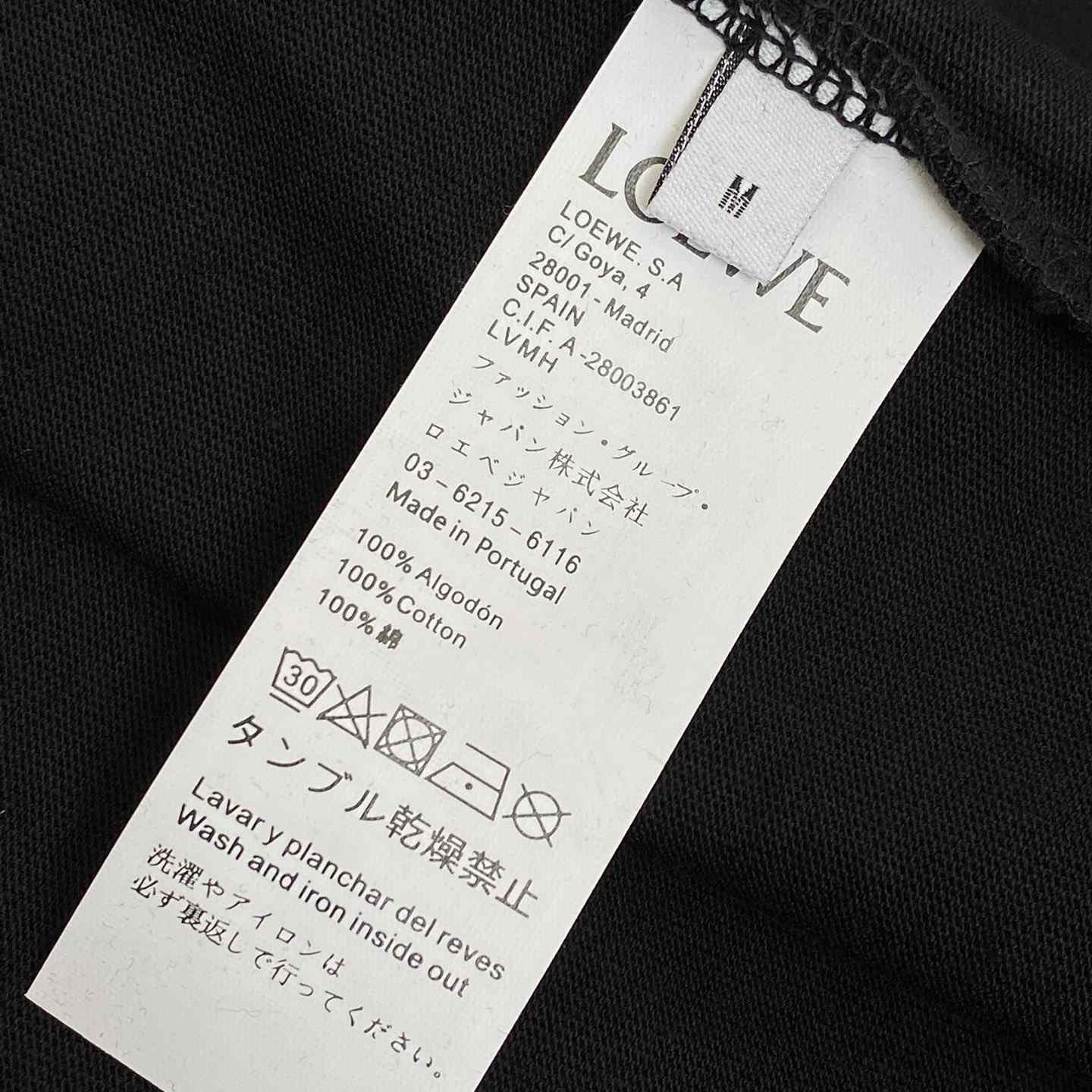 Loewe Regular Fit T-shirt In Cotton - 