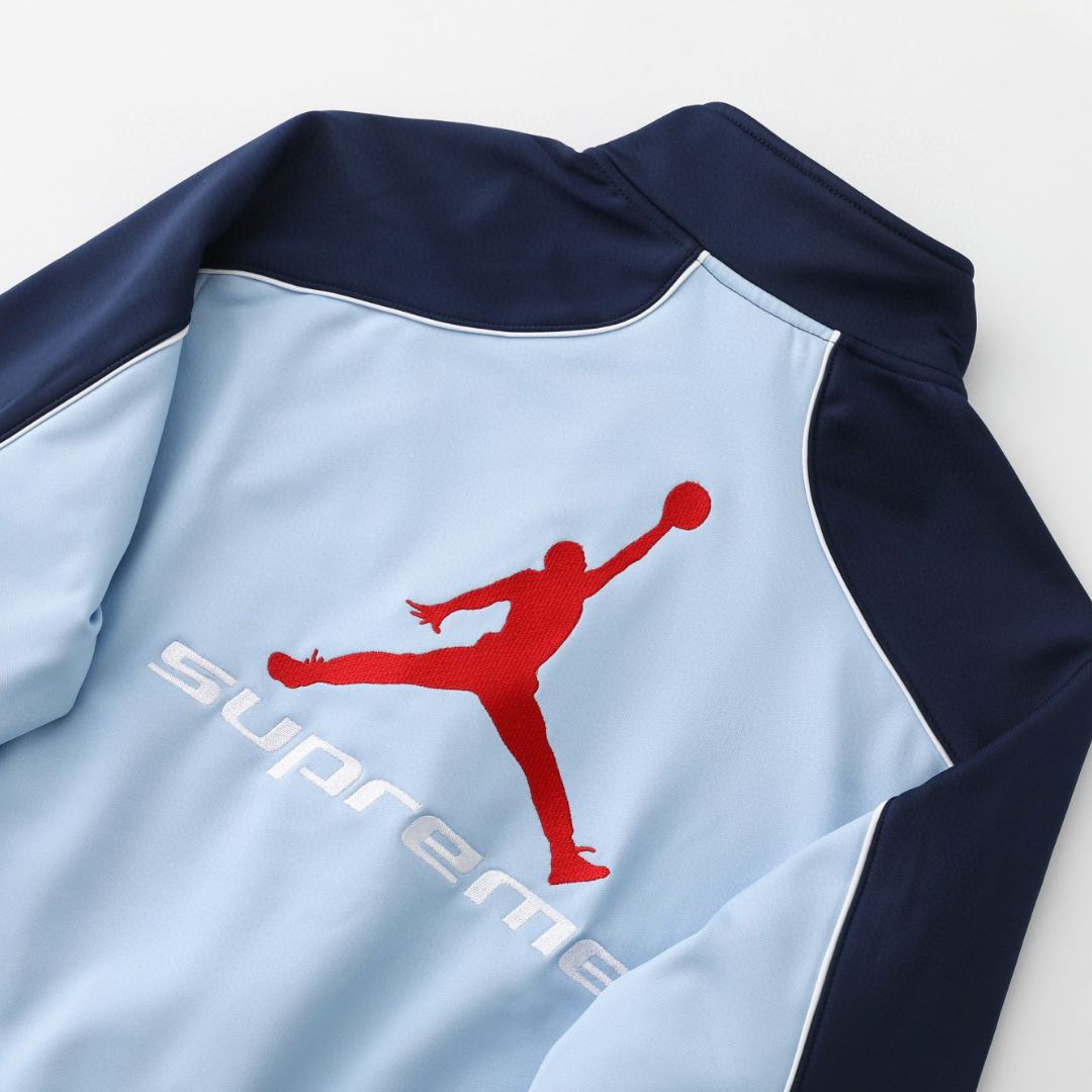 Supreme x Jordan Tricot Track Jacket - PerfectKickZ