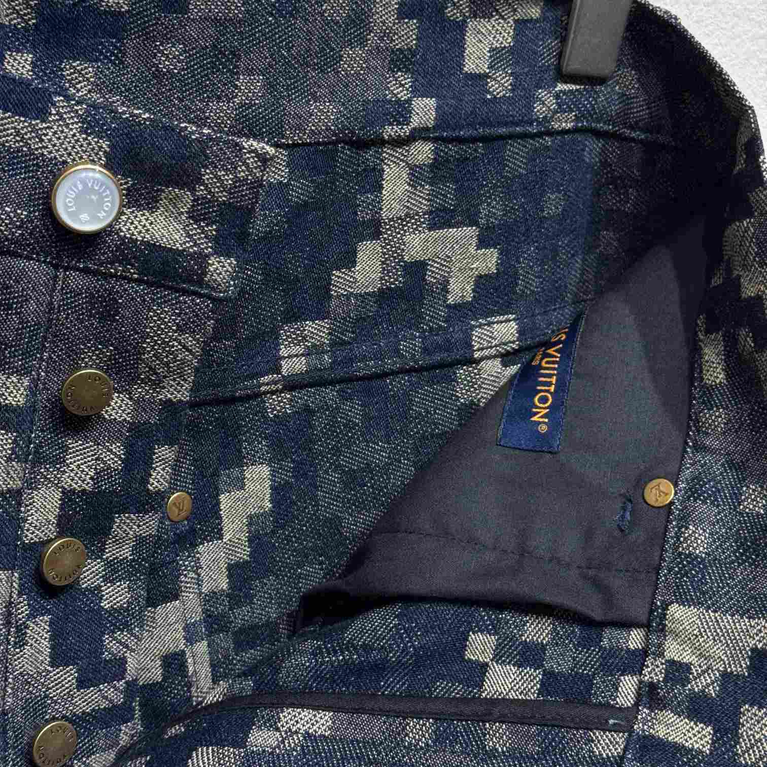 Louis Vuitton Graphic Denim Skate Pants   - PerfectKickZ